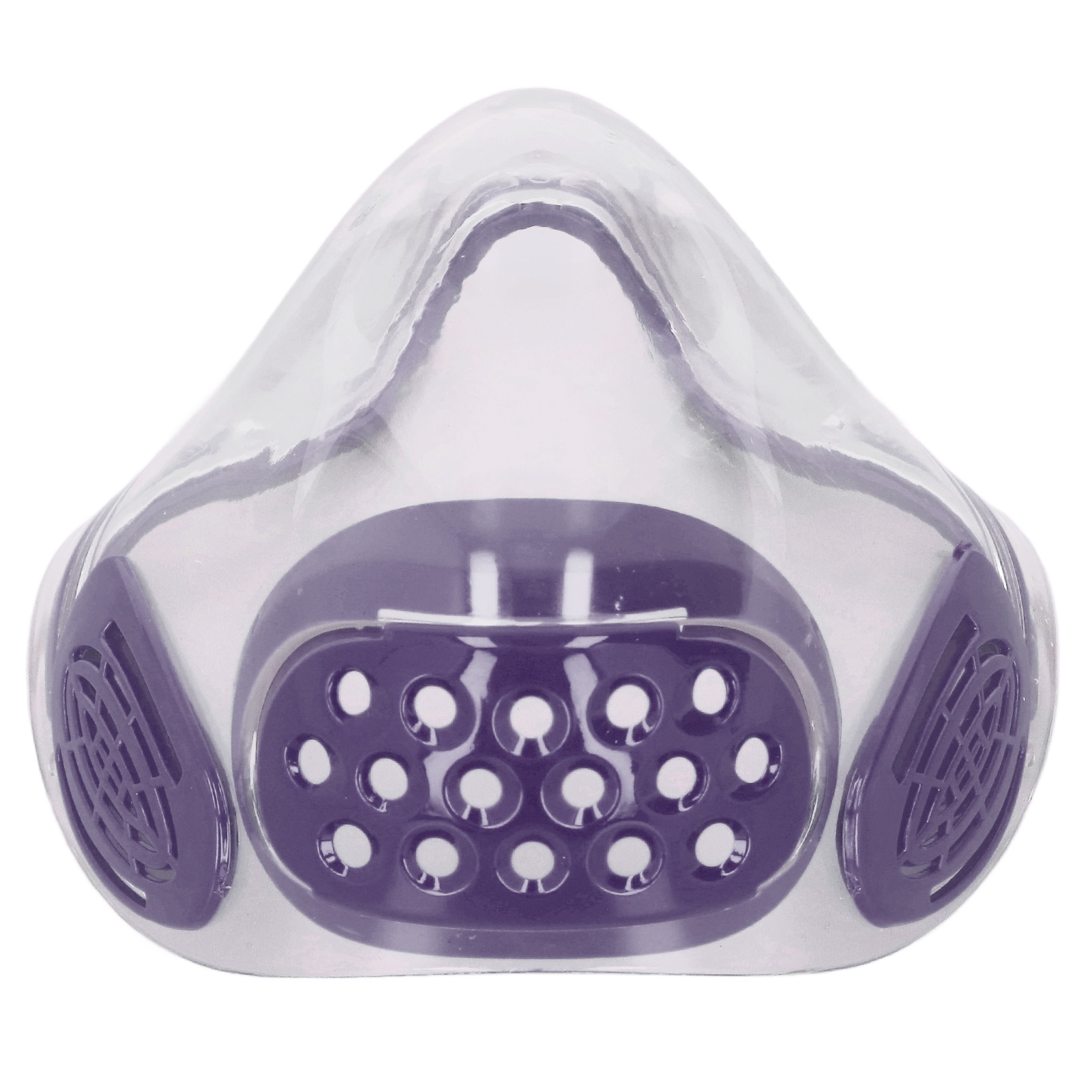 Antibeschlag-gesichtsmaske Aus Transparentem Polycarbonat Mit Spritzschutzfilter Und Schutzvisier Für Lehrer Und Erwachsene (lila)