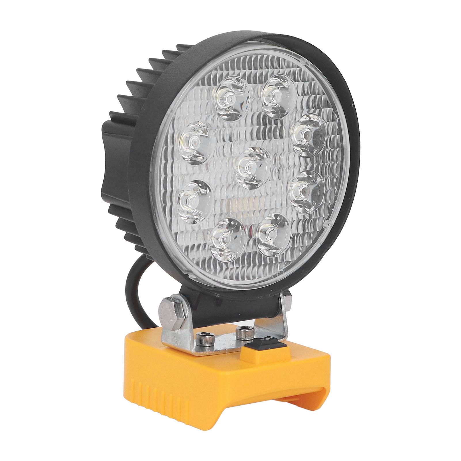 27-w-led-arbeitsleuchte, Tragbare Leuchte Mit 18-v-lithium-akku Für 14–22-v-notbeleuchtung Im Außenbereich