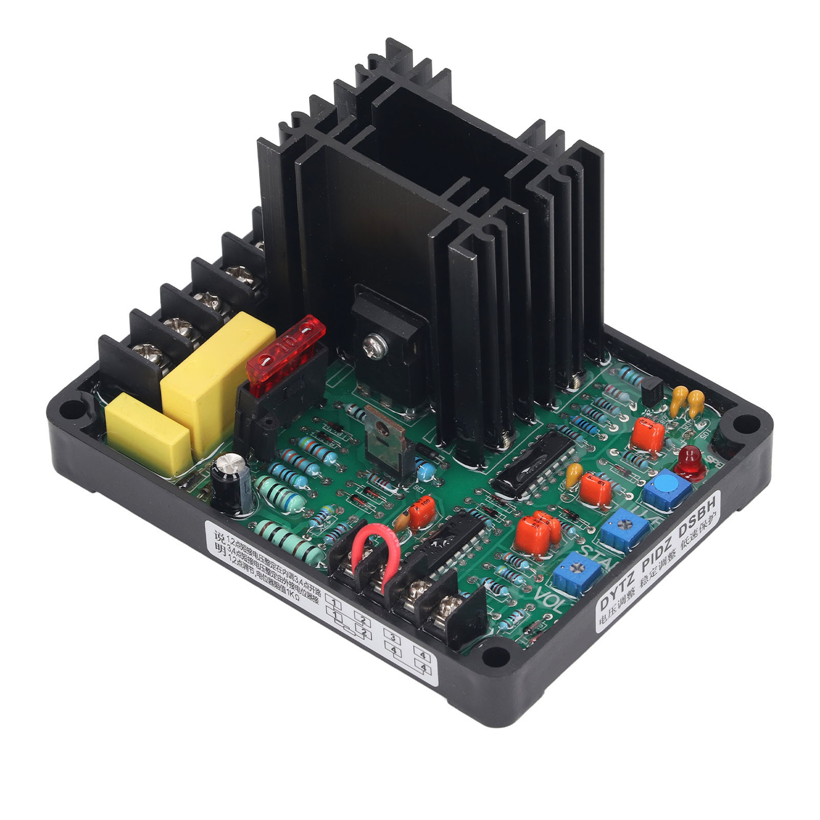 Automatischer Spannungsregler Für Bürstenlose Generatoren, Unterfrequenzschutz, Sanftanlauf (avr 180-276 V Ac).