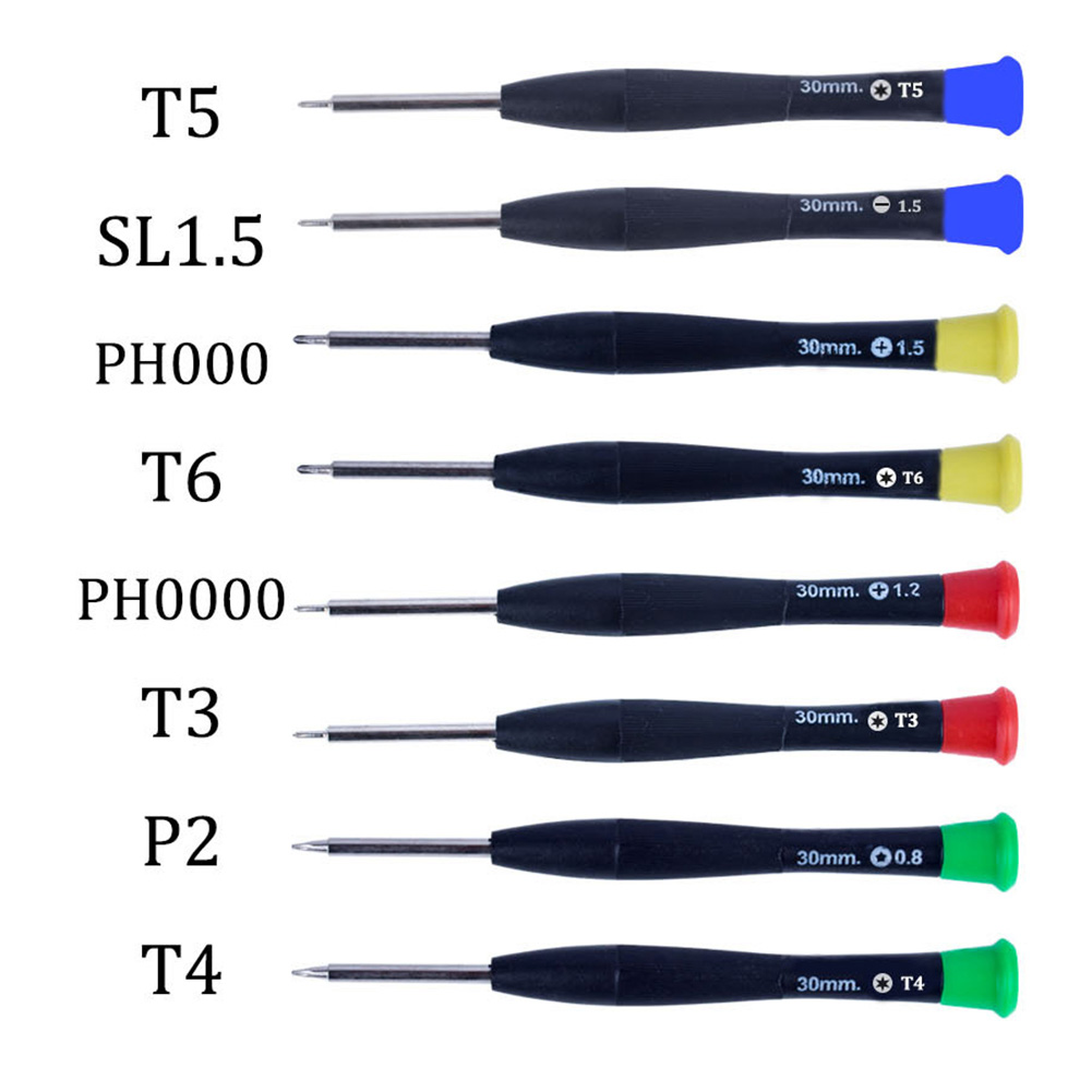 Set Aus 8 Mini-taschenwerkzeugen Aus Chrom-vanadium-legierungsstahl, Inklusive Schraubendreher, Zur Reparatur Von Uhren Und Mobiltelefonen.