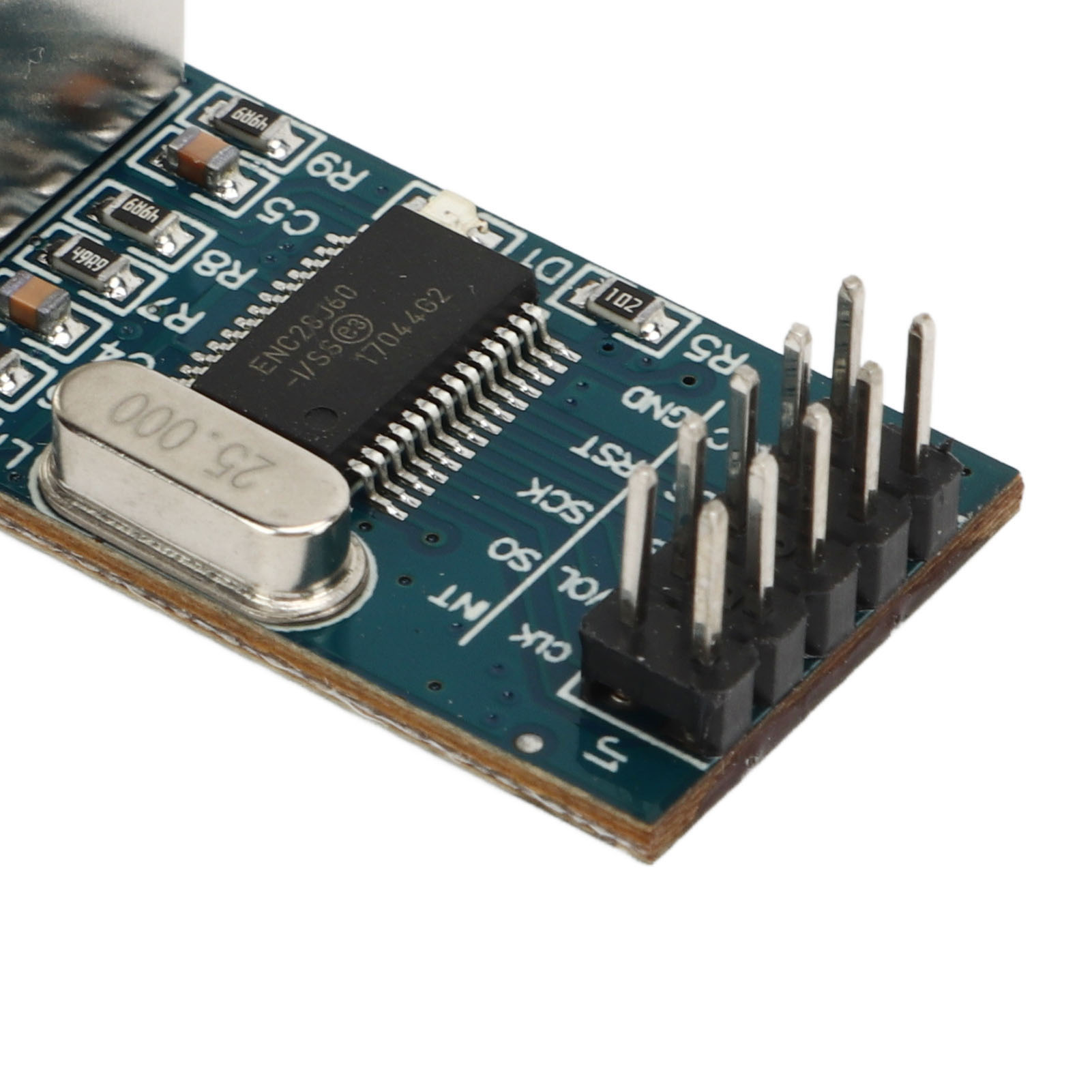 Enc28j60 Hr911105a Ethernet-lan-netzwerkmodul, Mini-ethernet-entwicklungsboard, 3,3-v-spi-schnittstelle
