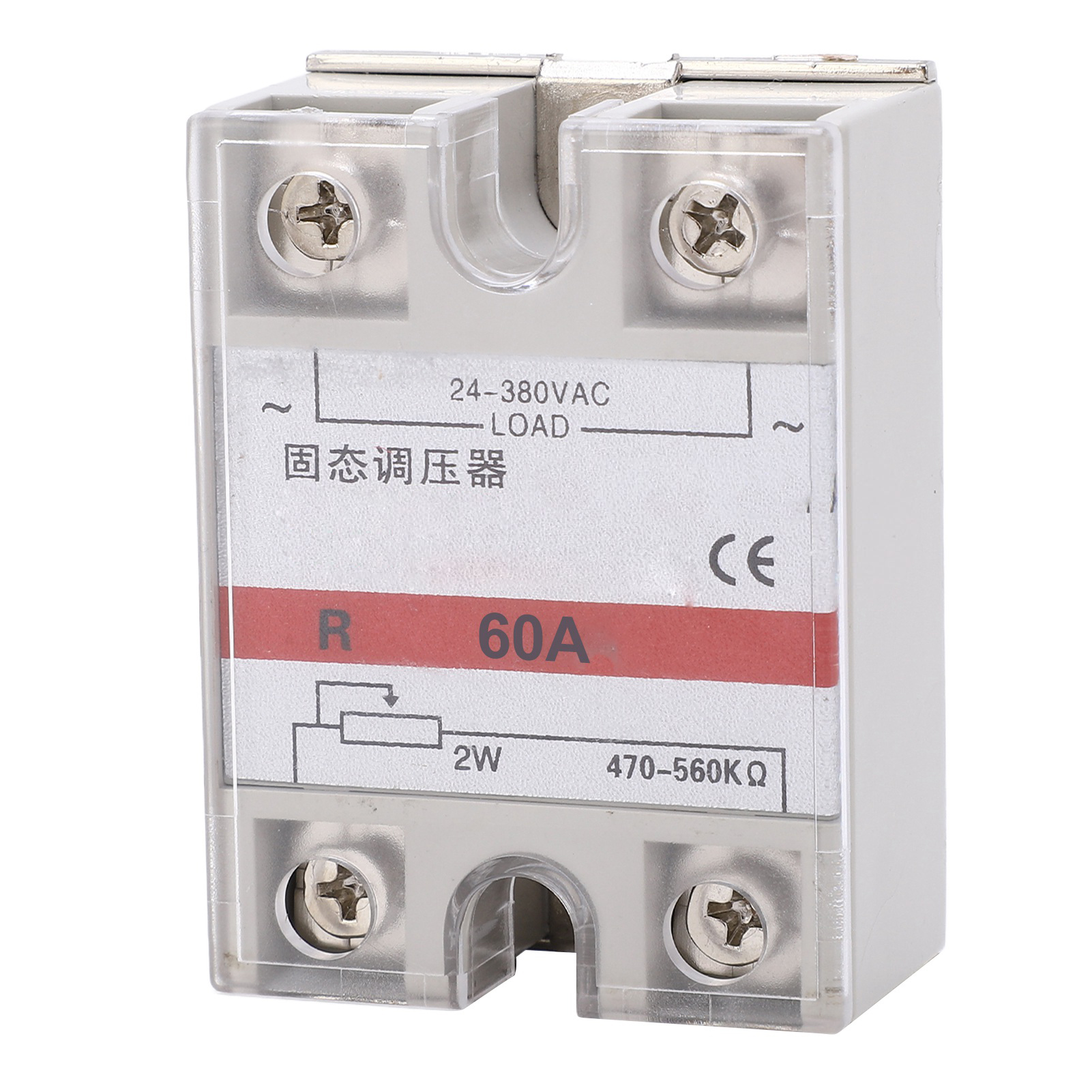 60-a-halbleiter-spannungsregler, Korrosionsbeständig, Geräuschlos, Mit Schneller Wärmeableitung, 24–380 V Ac Ssr-modul
