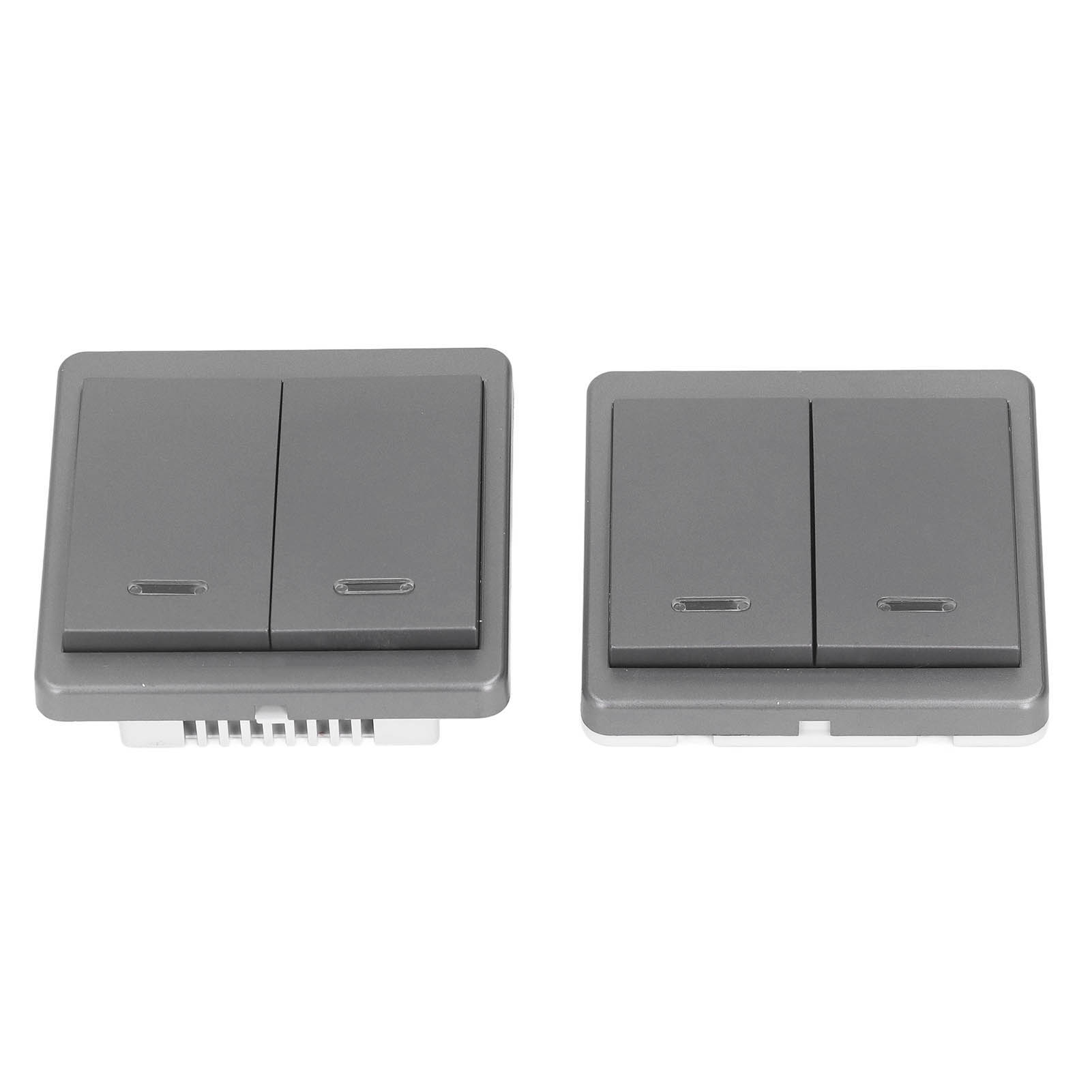 Ip66 Drahtlose Fernbedienung Mit Doppelschalter, Smart Control, Druckknopf, 1000w, 170-240v.