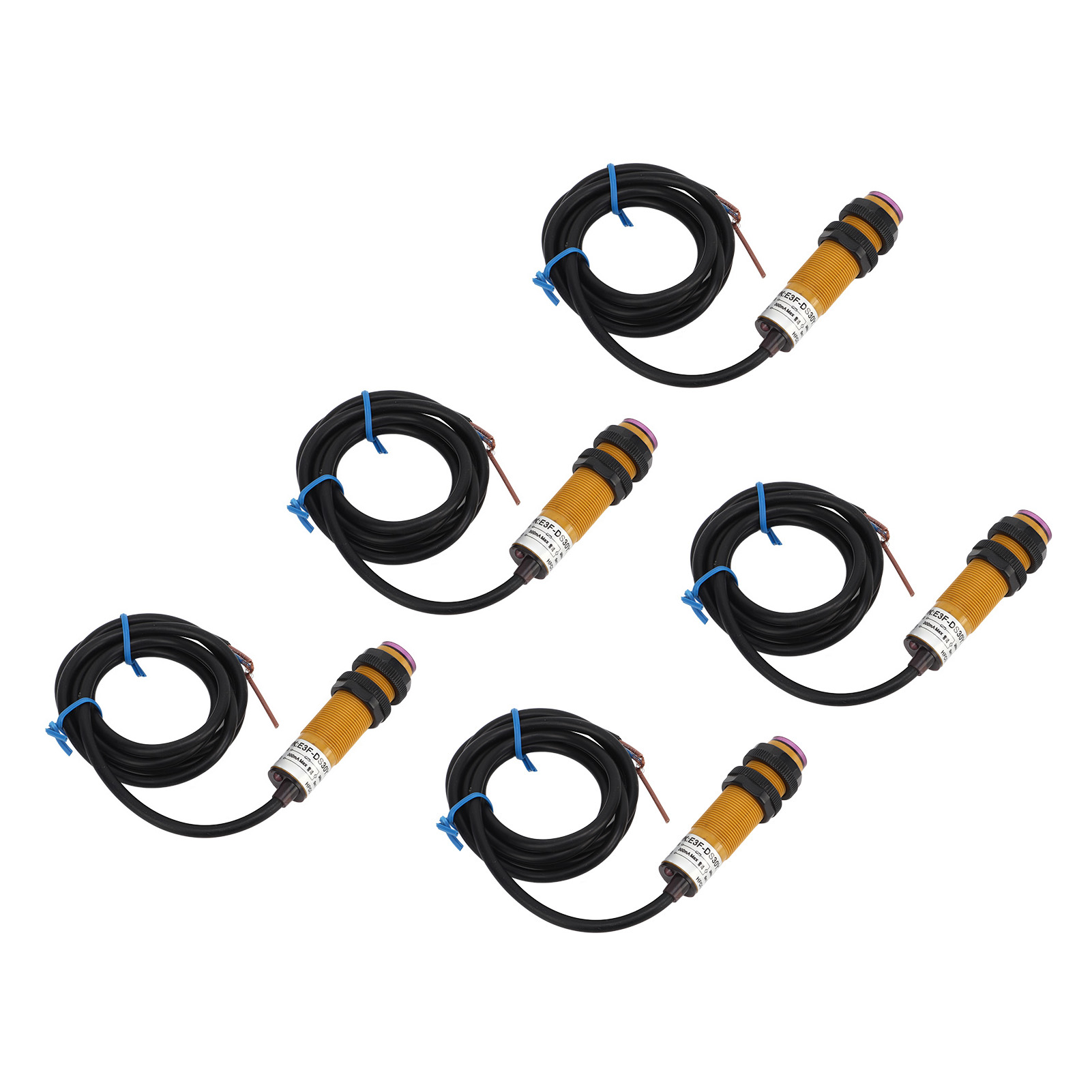 Packung Mit 5 Ip54-schutzarten, Normalerweise Geschlossene Infrarot-lichtschranken, Hinderniserkennungsmodul, 300 Ma, Ac 90–250 V