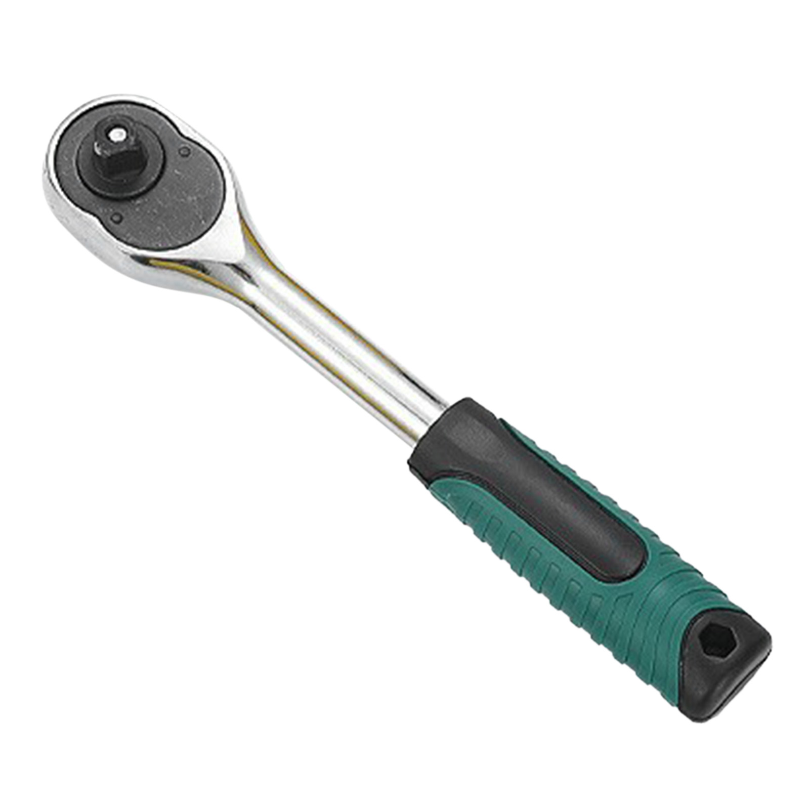 Crv 3/8" 24-zahn Schnellspann-ratschenschlüssel Mit Ergonomischem Gummigriff - Kfz-reparaturwerkzeug