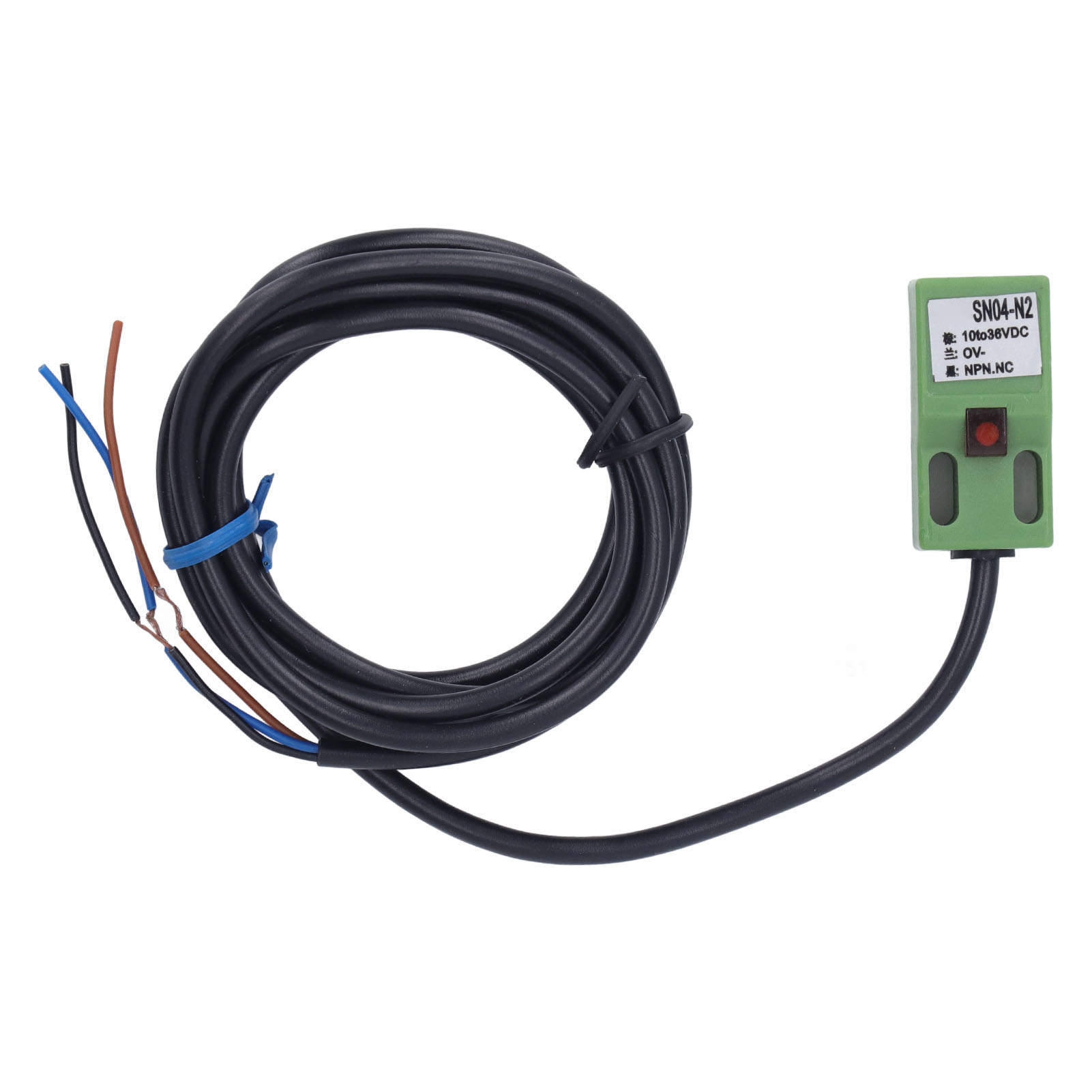 Berührungsloser Induktiver Näherungssensor Npn No, Schutzart Ip65 (wasserdicht), 10–36 V Dc, 200 Ma