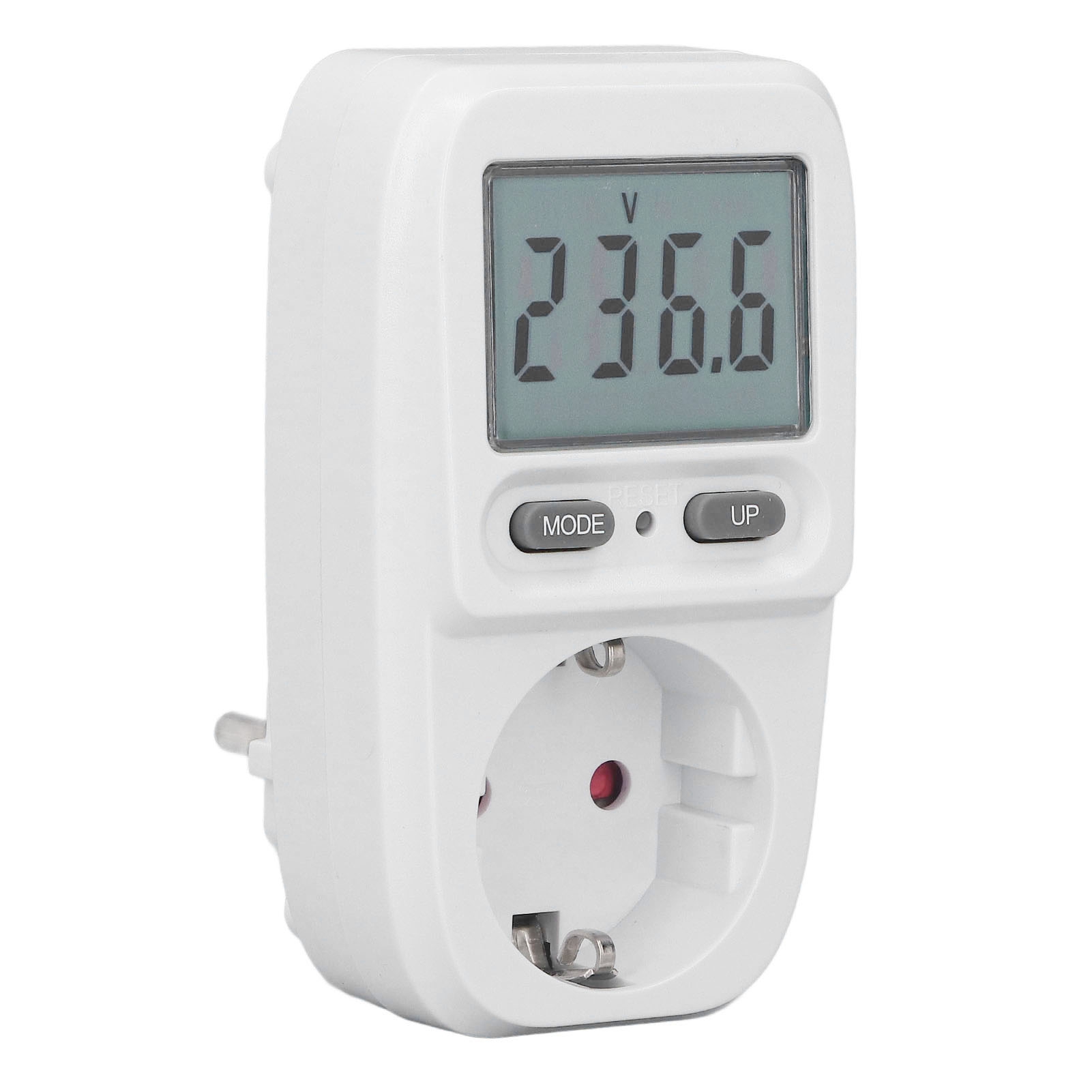 Intelligente Steckdose Mit 230-v-digitalvoltmeter Für Zuhause