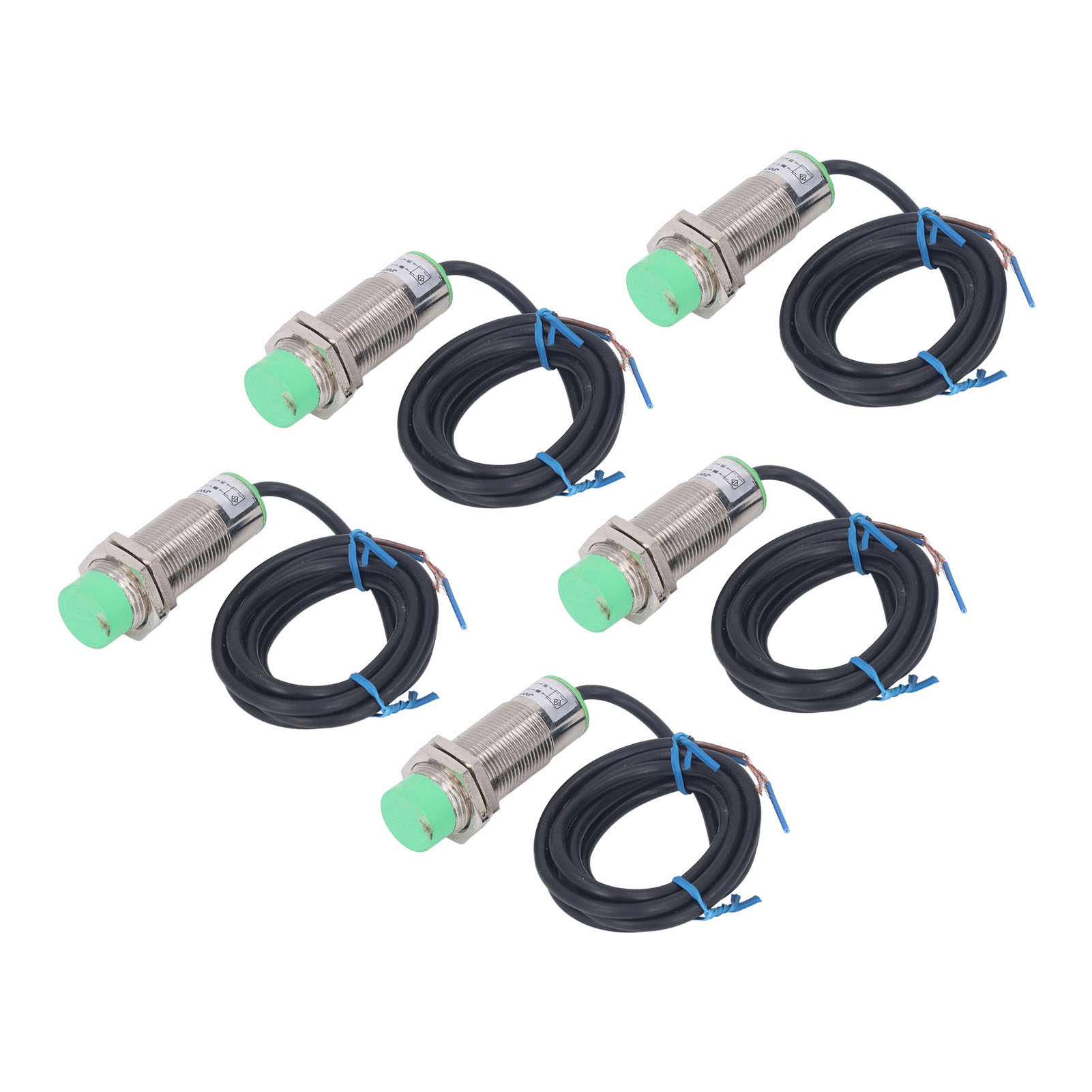 Packung Mit 5 Lj24a3 10 J Ez M24 X 1,5 2-draht-induktiven Näherungssensoren, No-annäherungsdetektor Für Werkzeugmaschinen 90–250 V Ac