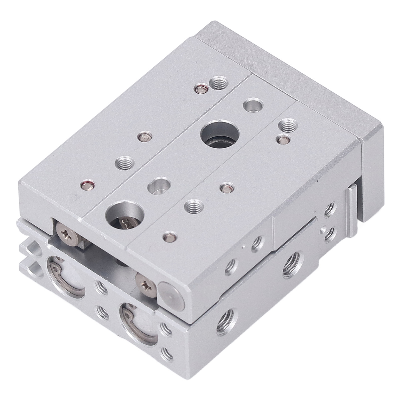 Hochpräziser Pneumatischer Parallelgreifer M5 X 0,8 Mit Doppelführungsschiene, Pneumatischem Fingerantrieb Für 10s-trockner, 10 Mm Hub