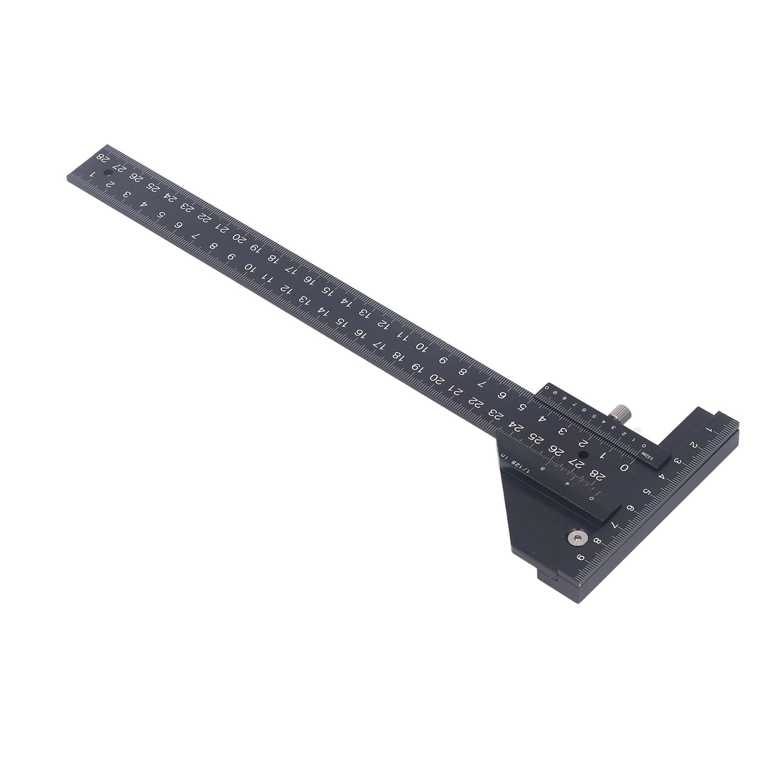 T-nut-lineal Von 0 Bis 280 Mm Aus Aluminiumlegierung, Präzise Skala, Multifunktionales Lineal Für Die Holzbearbeitung, Zum Messen Und Markieren.
