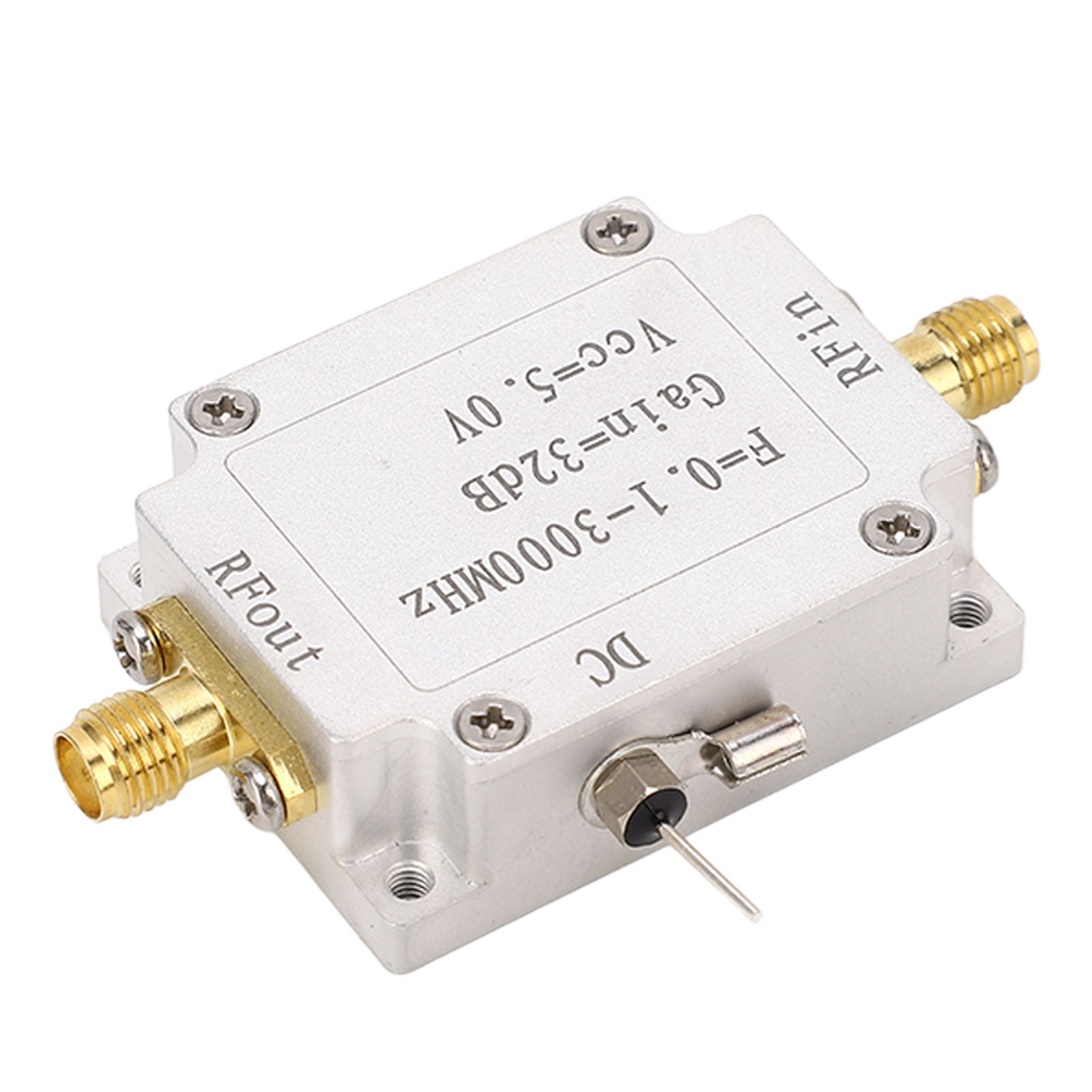 Hf-verstärkermodul 0,1–3000 Mhz, Rauscharm, Automatische Messung, 5-v-steuerung