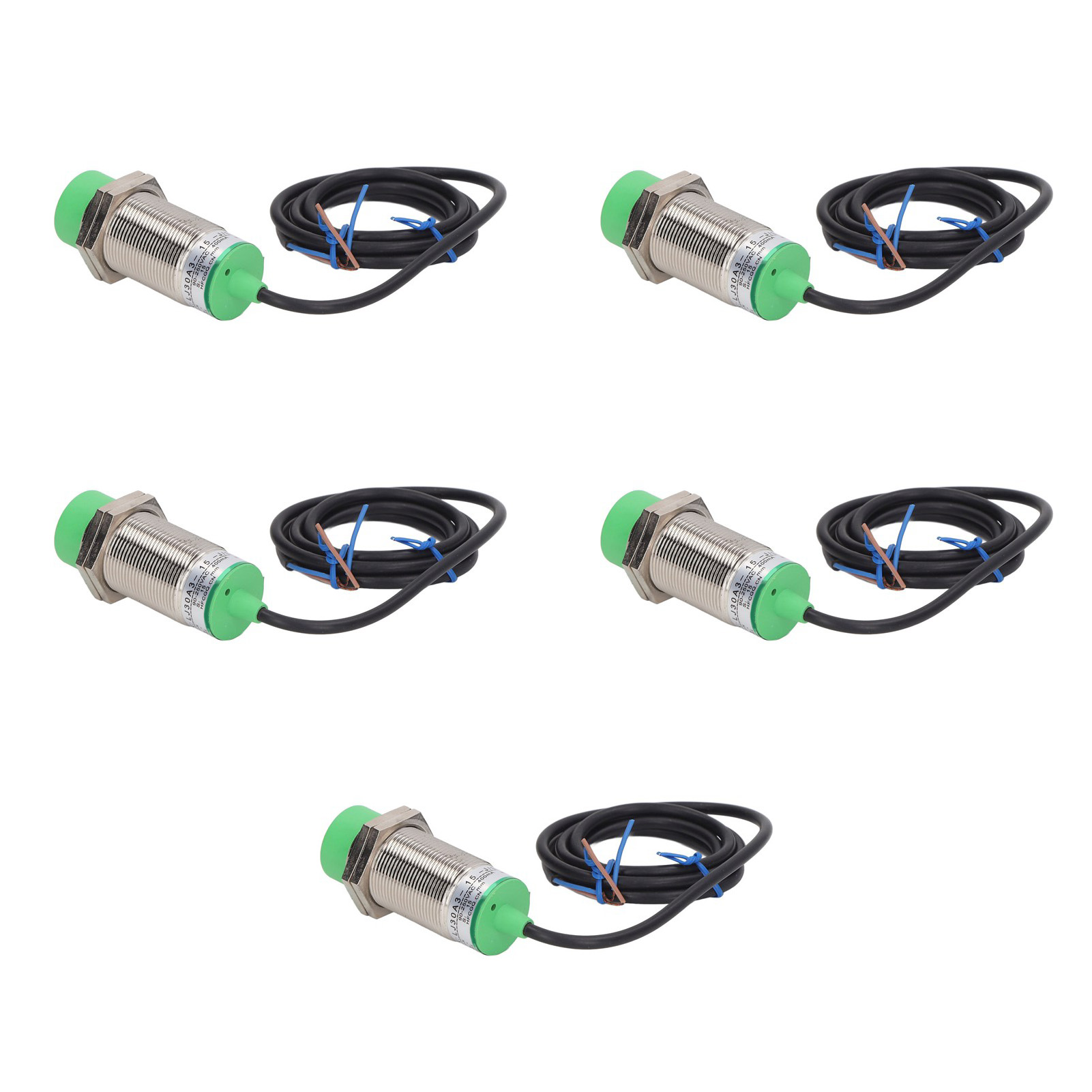 5 Nicht Integrierte Pnp-hochfrequenz-induktions-näherungssensoren, Ip65, 90–250 V Ac