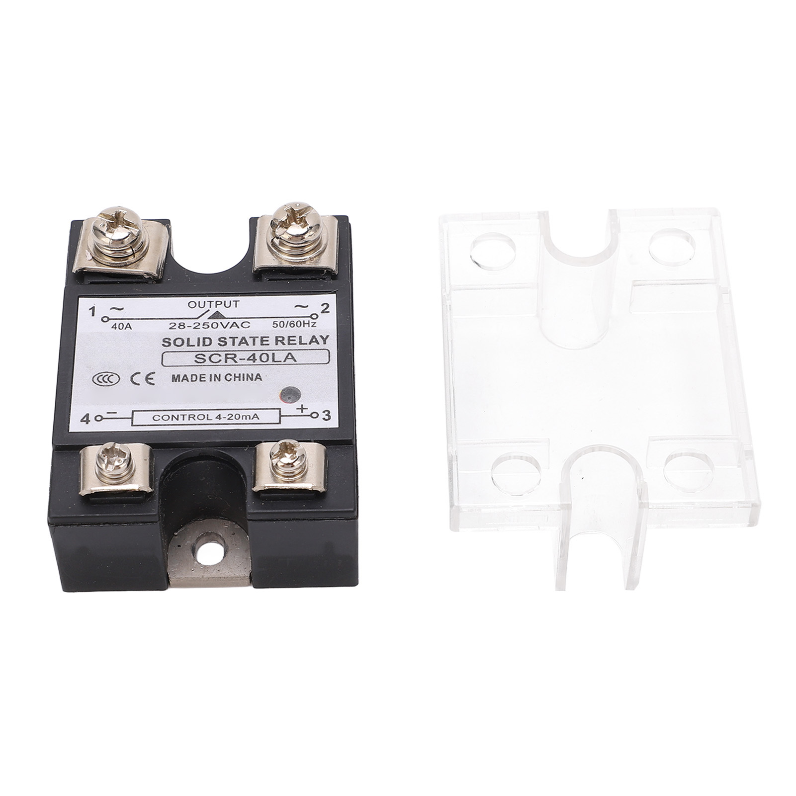 Halbleiterrelais (ssr) Zur Intelligenten Spannungs- Und Stromregelung. Eingang: 4–20 Ma, 28–250 V Ac.