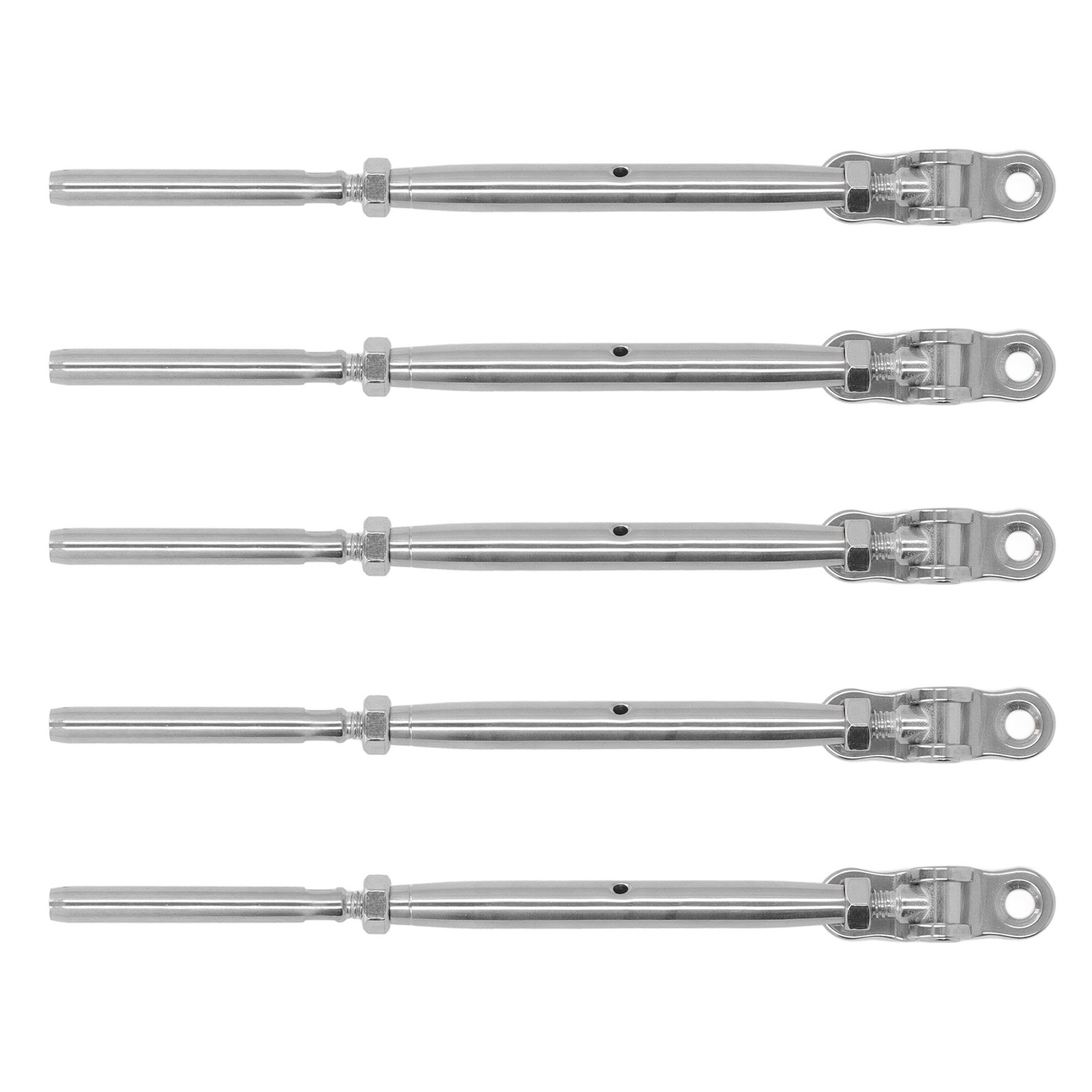 Packung Mit 5 3/16"-edelstahl-kegelgewindenietschrauben Für Kabelgeländer, Industrielle Anwendung