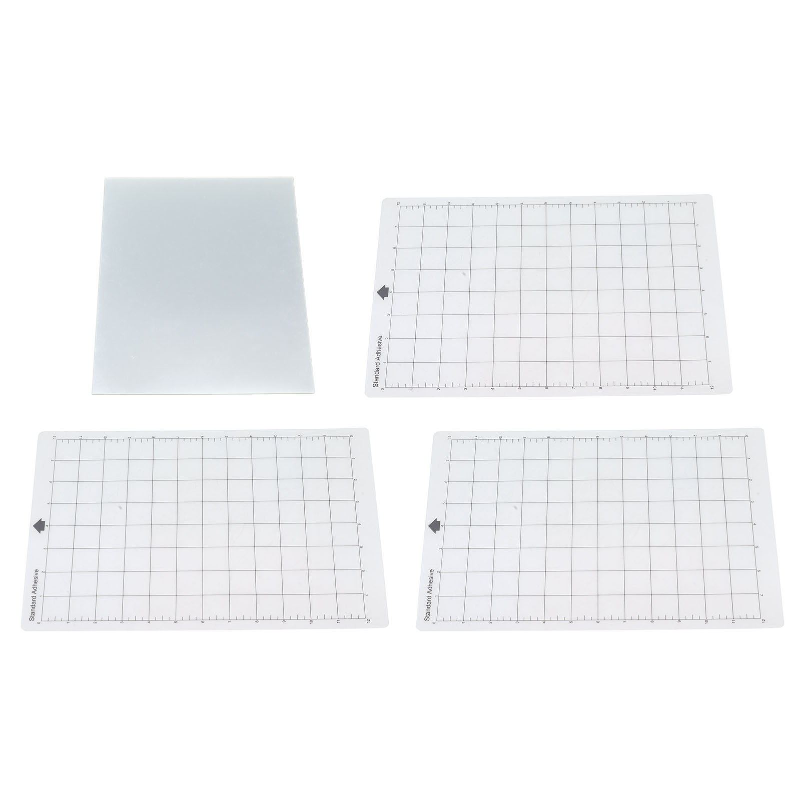 Set Mit 23 Schneideblättern, Flexiblen, Strapazierfähigen Und Abwaschbaren Schneidematten, Robusten Schablonen Und Vorlagen.