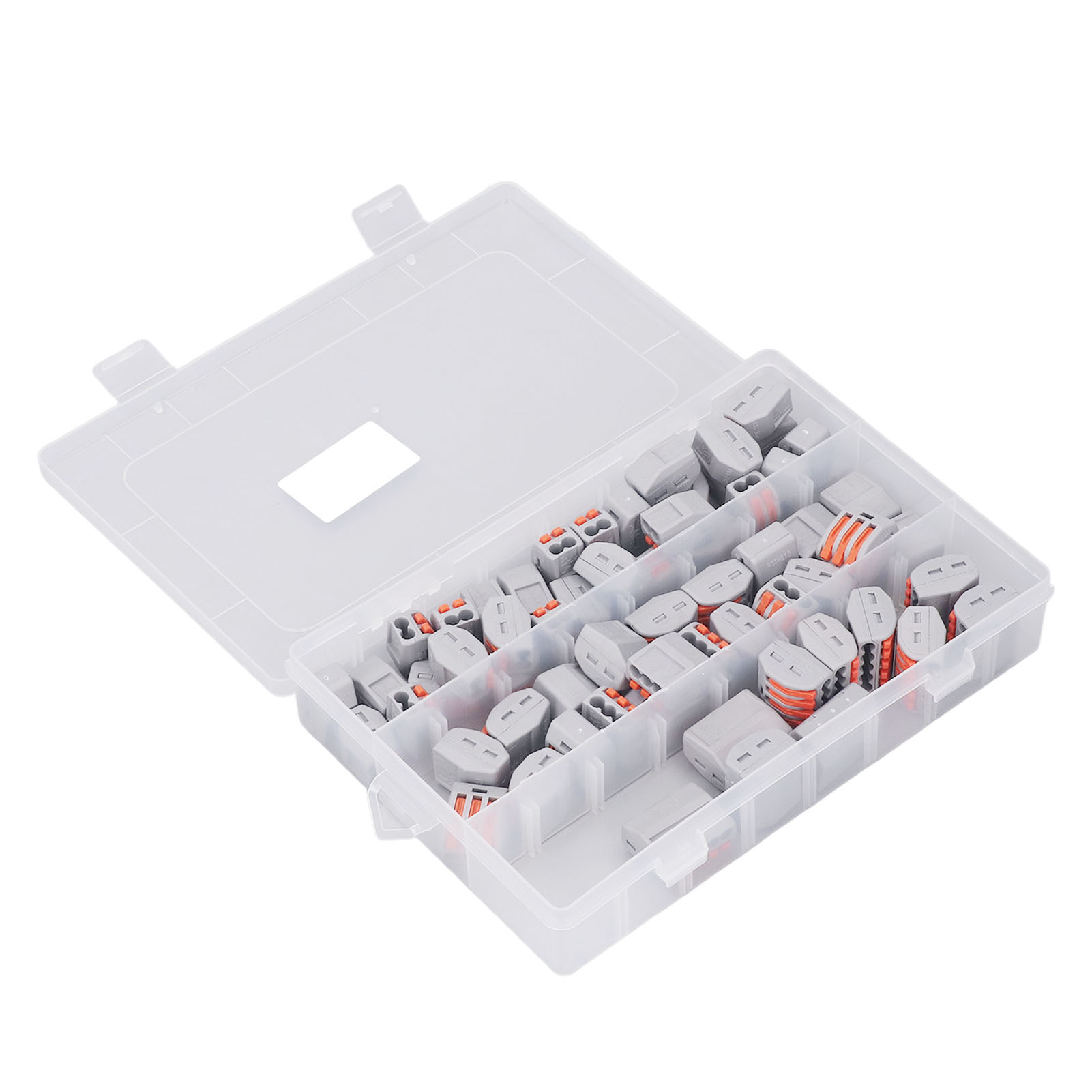 Packung Mit 60 Alterungsbeständigen Pct-hebelverbindern, Schnellanschluss, Für 250-v- Und 4-kv-kabel.