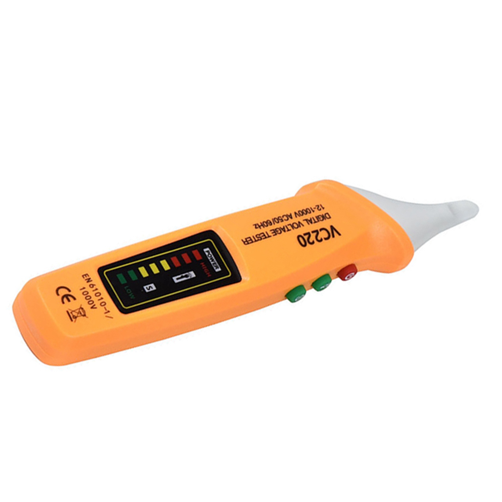 Berührungsloser Spannungsprüfer, Voltmeter-detektor, Lcd-anzeige, Akustischer Und Optischer Alarm, 12–1000 V