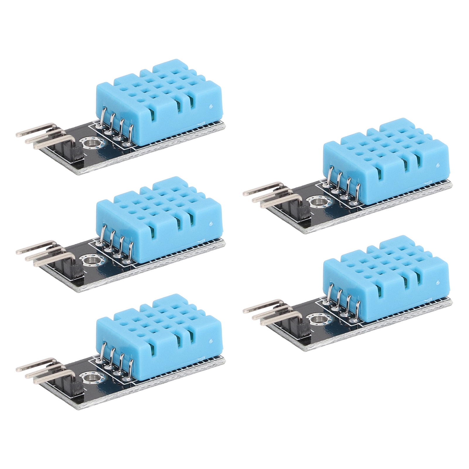 Hochempfindliches, Störungsresistentes Digitales Sensormodul (5 Stück) Für Gewächshäuser, Mit Temperatur- Und Feuchtigkeitssensor, Für Adapterplatine.