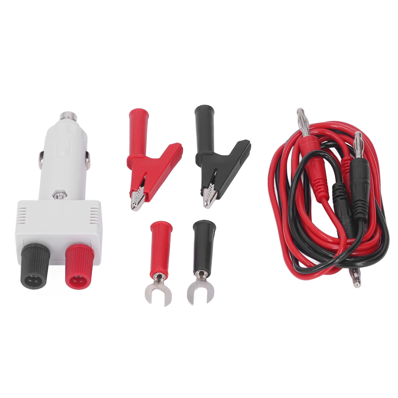 Testset Inklusive Stecker, Krokodilklemmen Und Bananenkabeln (awg) Für Reparatur Und Wartung.