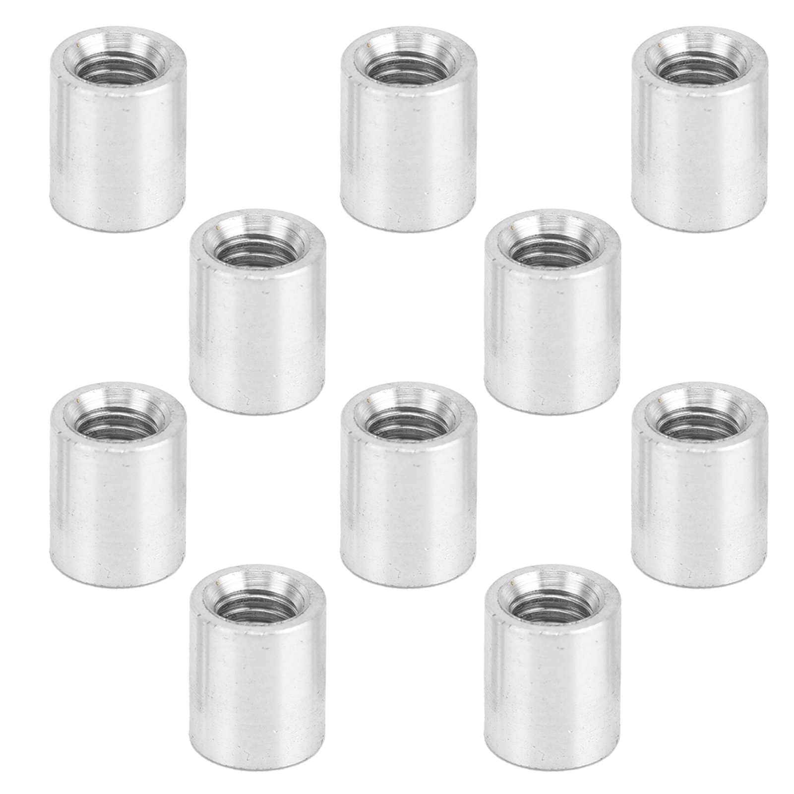 Packung Mit 10 Runden Distanzstücken, Serie 3501, Für Tragende Säulen, M4 X 0,7 Mm, Länge: Ca. 7 Mm