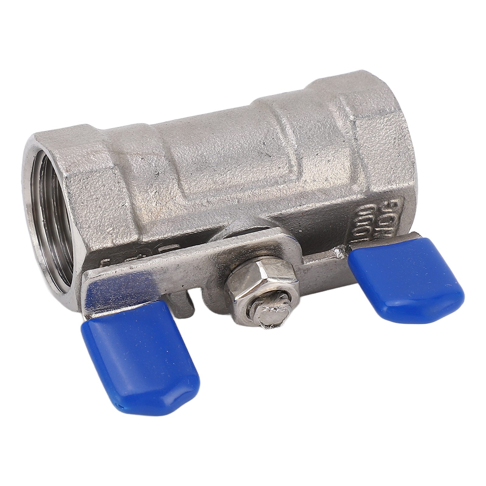 1/2" Npt Dn15 Kugelhahn Aus Edelstahl 304 Mit Innengewinde Und Absperrklappe