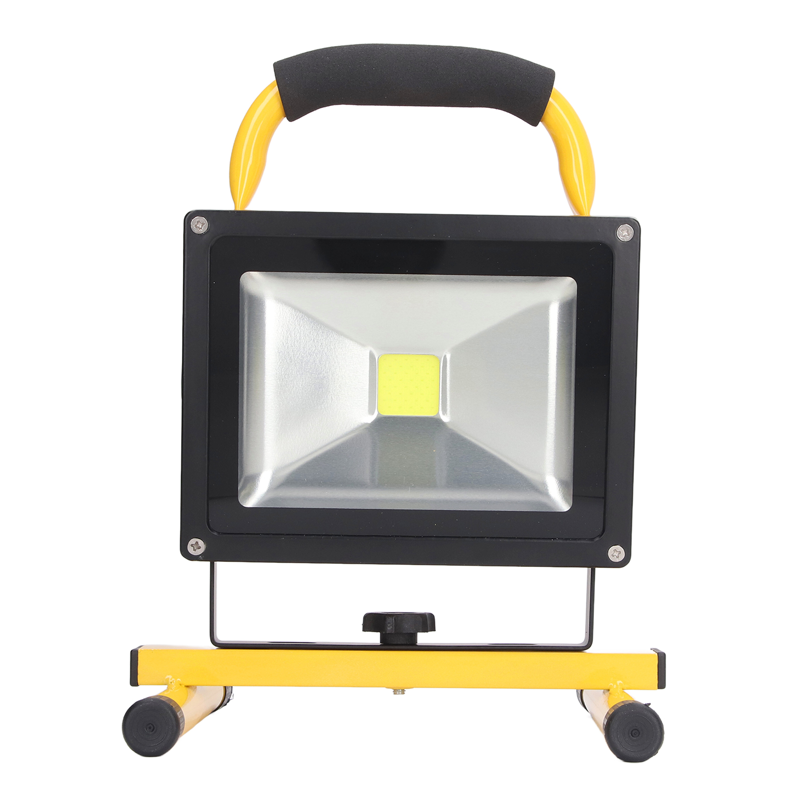 Tragbare, Wiederaufladbare Und Wasserdichte Led-arbeitsleuchte Mit Stativ, 20 W, Ac 100–240 V, Eu-stecker