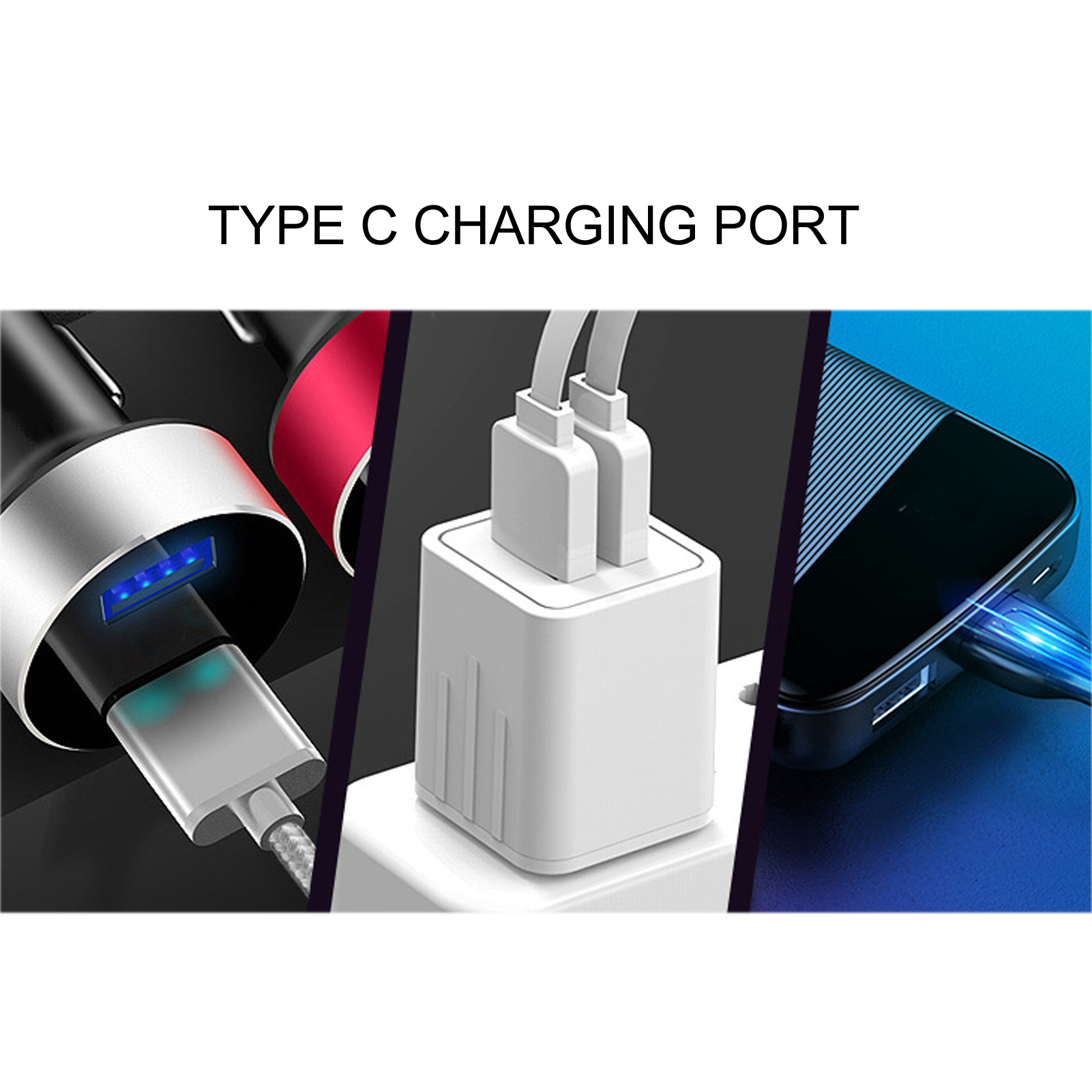 Wiederaufladbare Taschenlampe Mit 5 Leuchtmodi, Ip65 Wasserdicht, Usb-c-anschluss, Teleskopfokus, 2000 Mah Akku, Ideal Zum Campen.