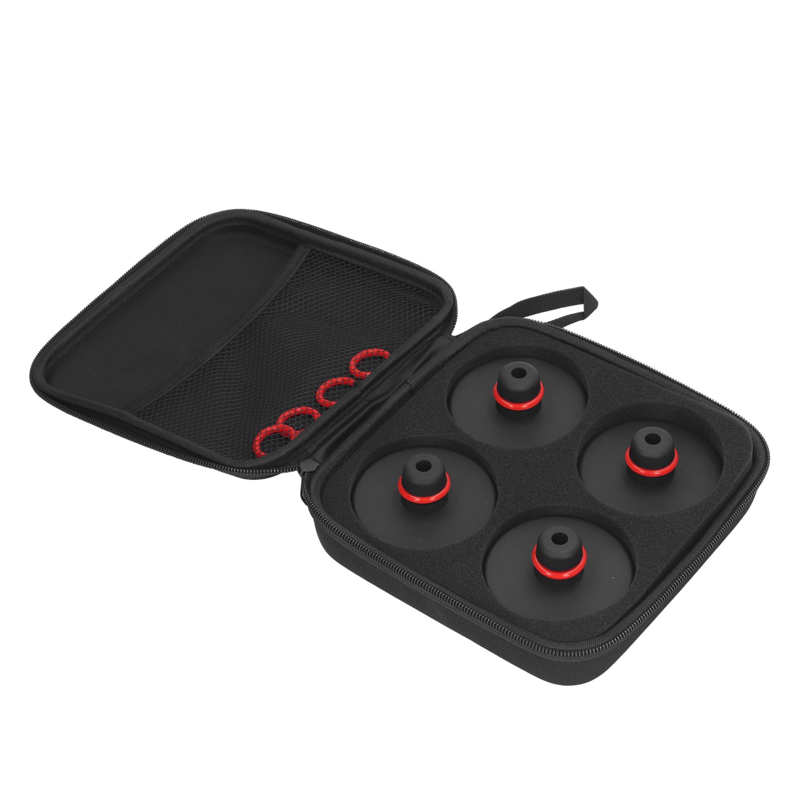 Set Mit 4 Gummi-hebepads Für Wagenheber, Adapter Und Hebestützen, Verschleißfest Und Bieten Sicheren Schutz Für Wohnmobile.