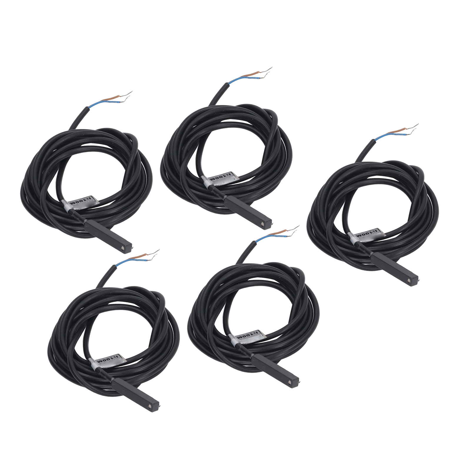 Packung Mit 5 Hochfrequenten Induktiven Magnetsensoren In Abs, 2-draht, Schließer, 100 Ma, 5–240 V Ac/dc