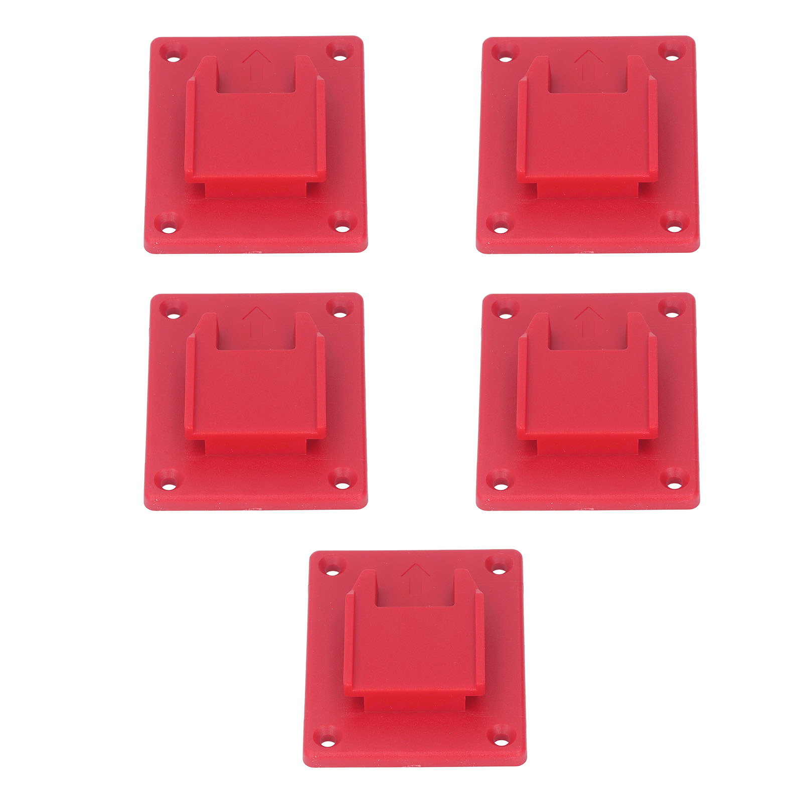 Bohrmaschinenhalterung (5er-pack), Rot, Kompatibel Mit Lithium-akku-werkzeugen.