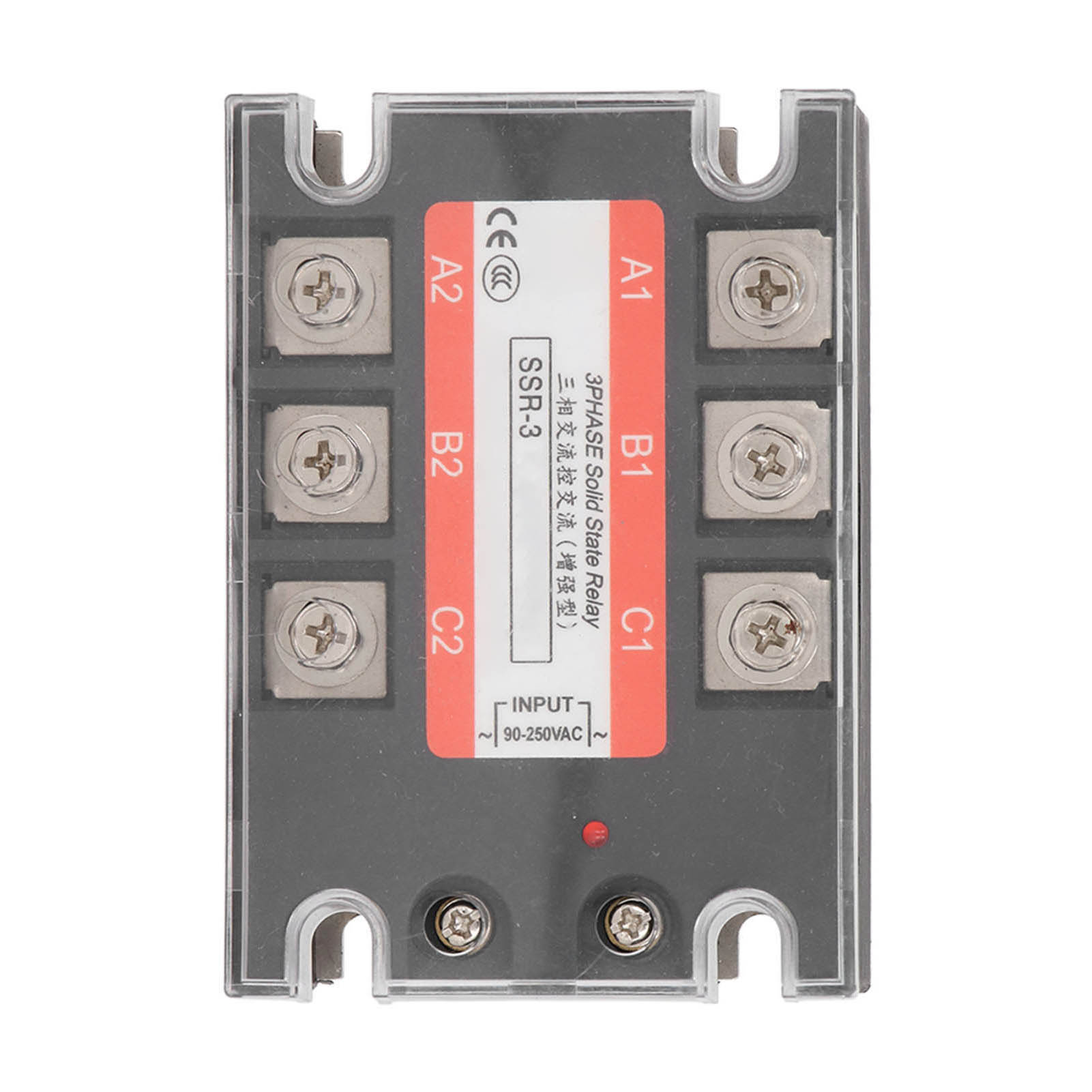 Dreiphasiges Halbleiterrelais 120 A A48120 Mit Linearer Kompensation Und Vollständiger Trennung, 480 V Ac/ac