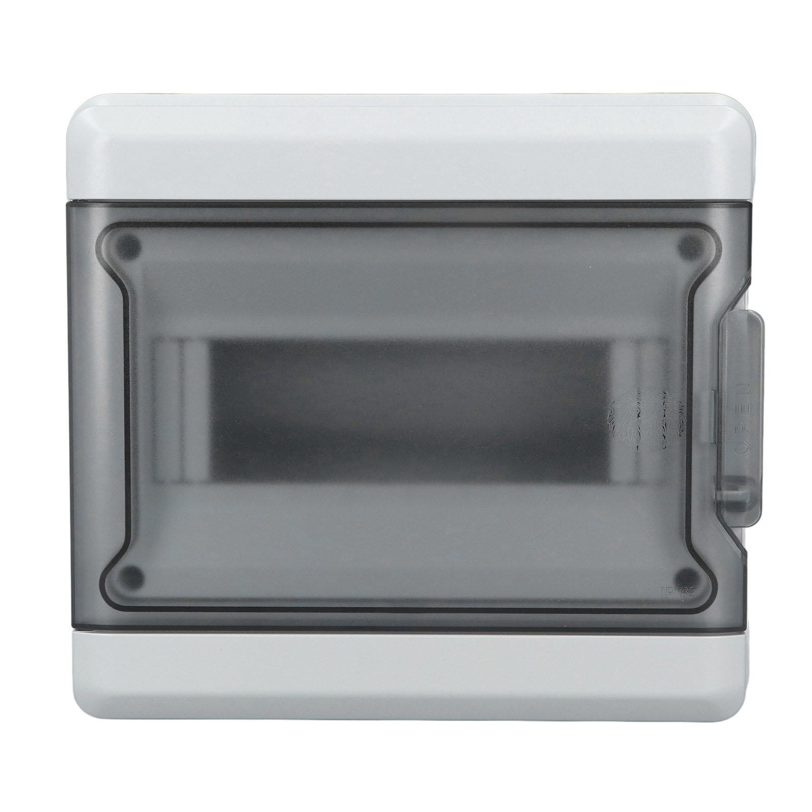 Ip65 Wasserdichter 9-fach Verteilerkasten, Transparente Abdeckung, Offene Montage