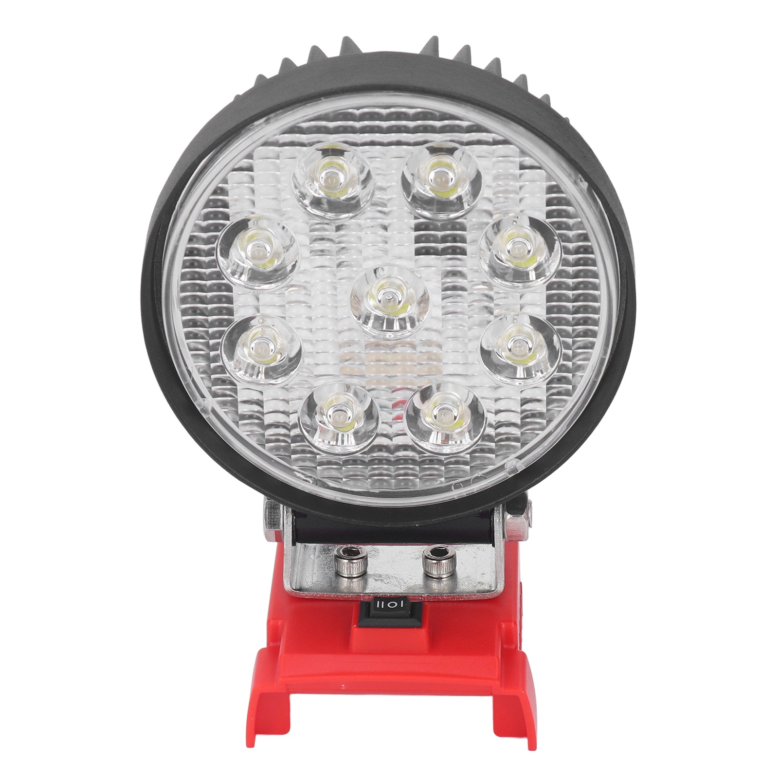 6000k 27w 2400lm Led-arbeitsleuchte Mit 2 Helligkeitsstufen, Breitem Abstrahlwinkel, Kabellos, Für M18 Lithium-ionen-akku