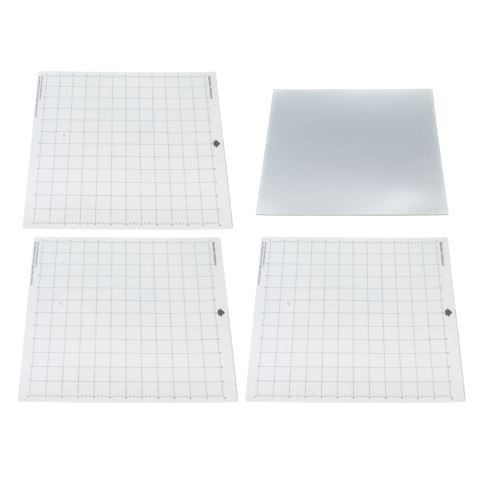20 Flexible Polyester-schablonen, 3 Transparente Und Faltbare Schneidematten Zum Bedrucken