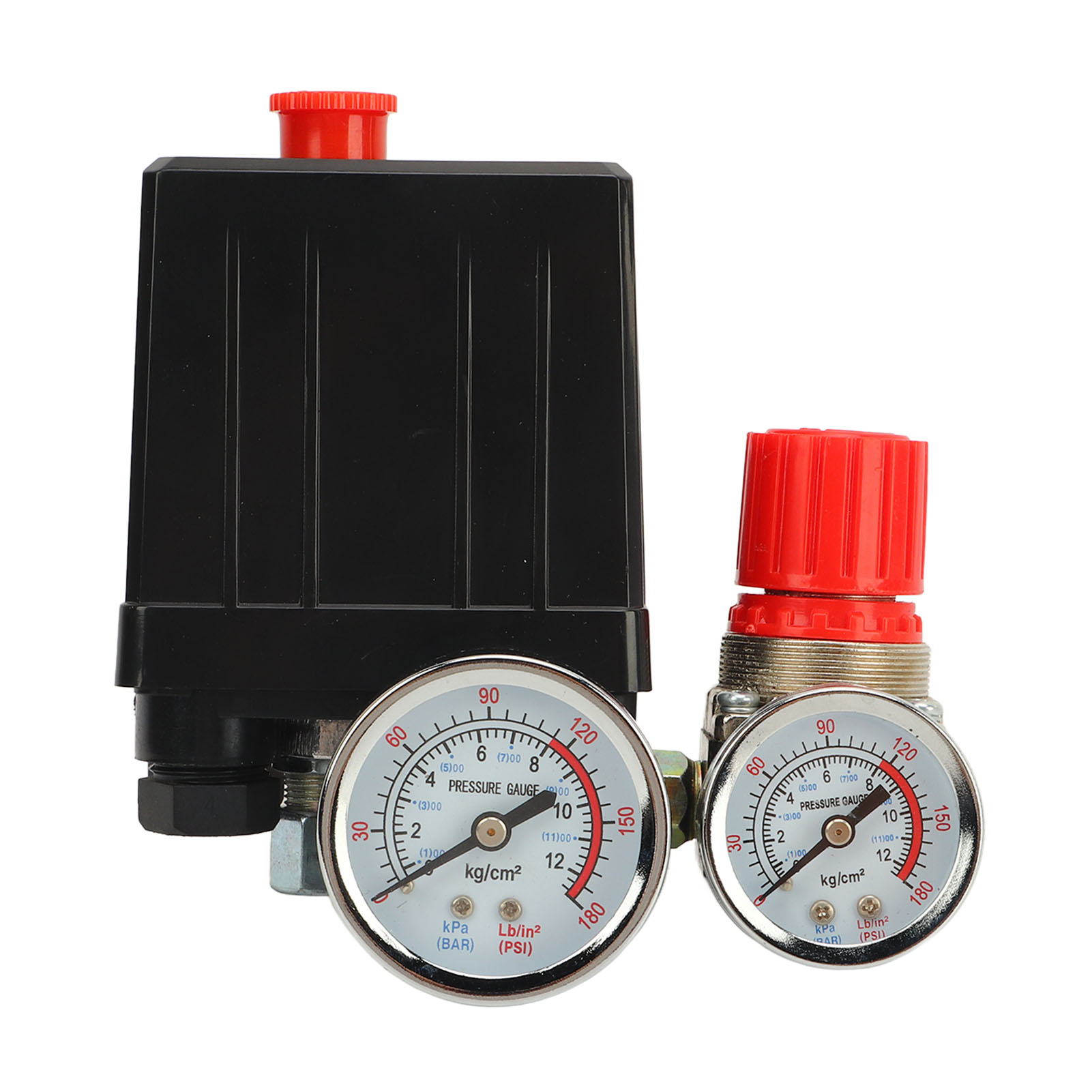 Druckschalter Für Luftkompressoren Mit Präzisem Druckregler Und Manometer