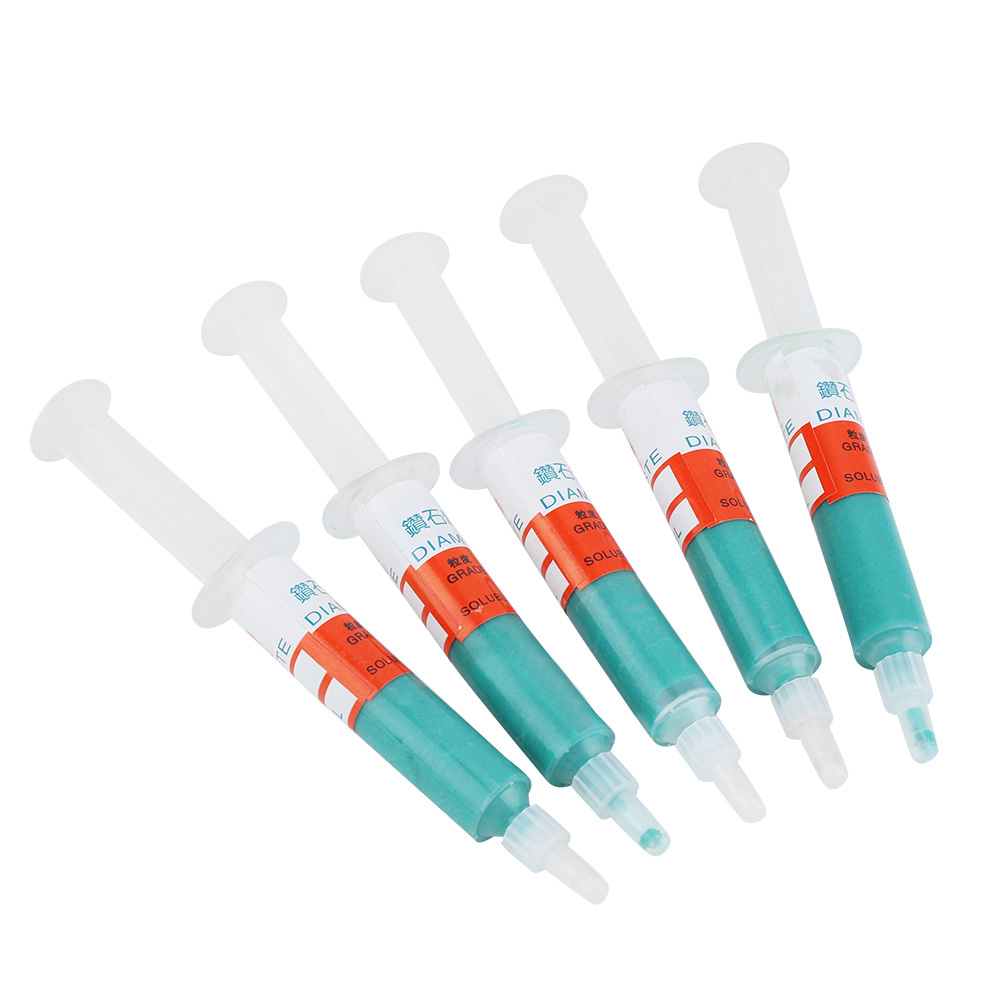 5-teiliges Diamantpolierset, Schleifpaste, Nadelrohr, W7 1500, Hon- Und Polierset