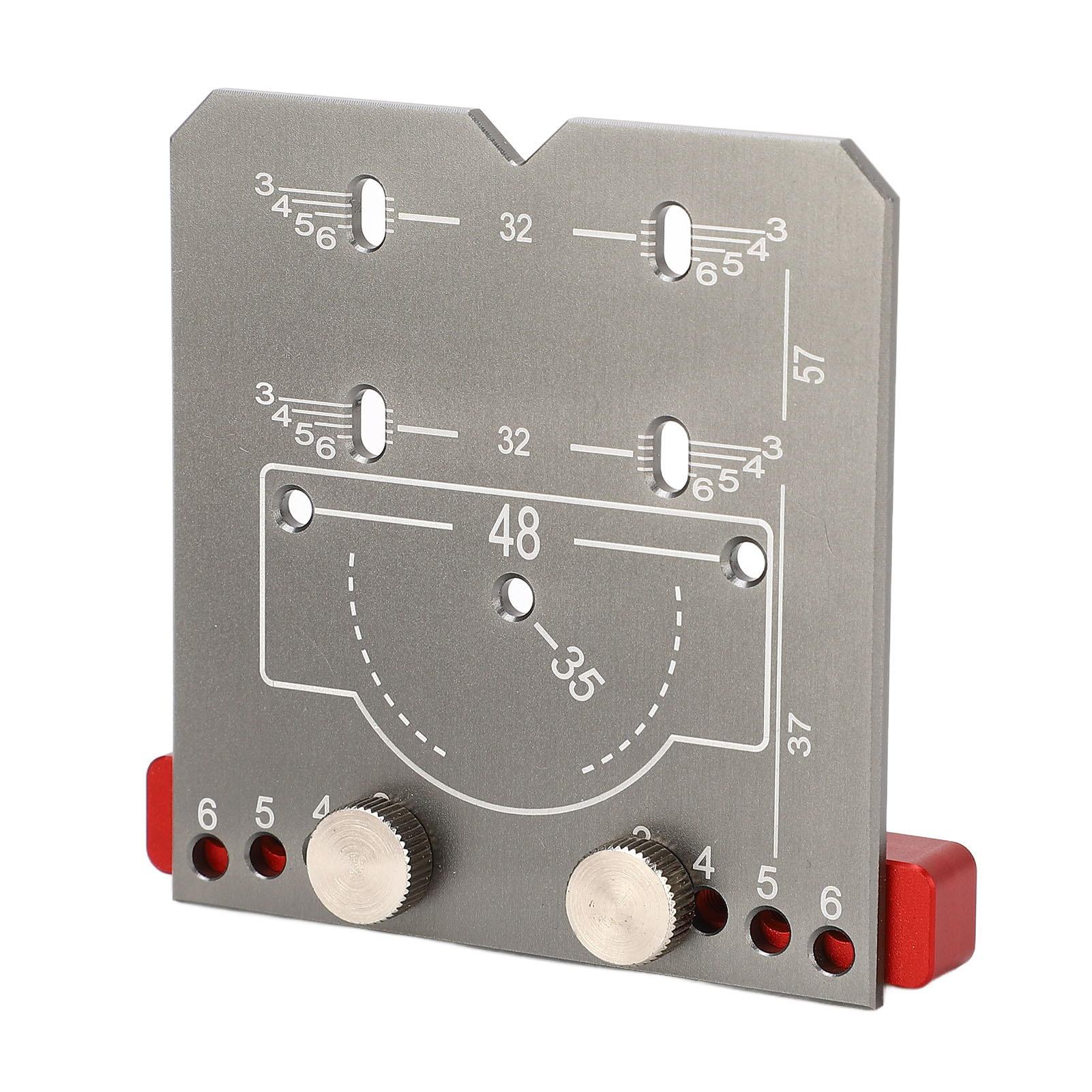 Set Mit 3 Bohrschablonen Für Scharniere, Montagehilfe Aus Aluminiumlegierung Für Schranktüren, Holzbohrer Mit Lochpositionierer