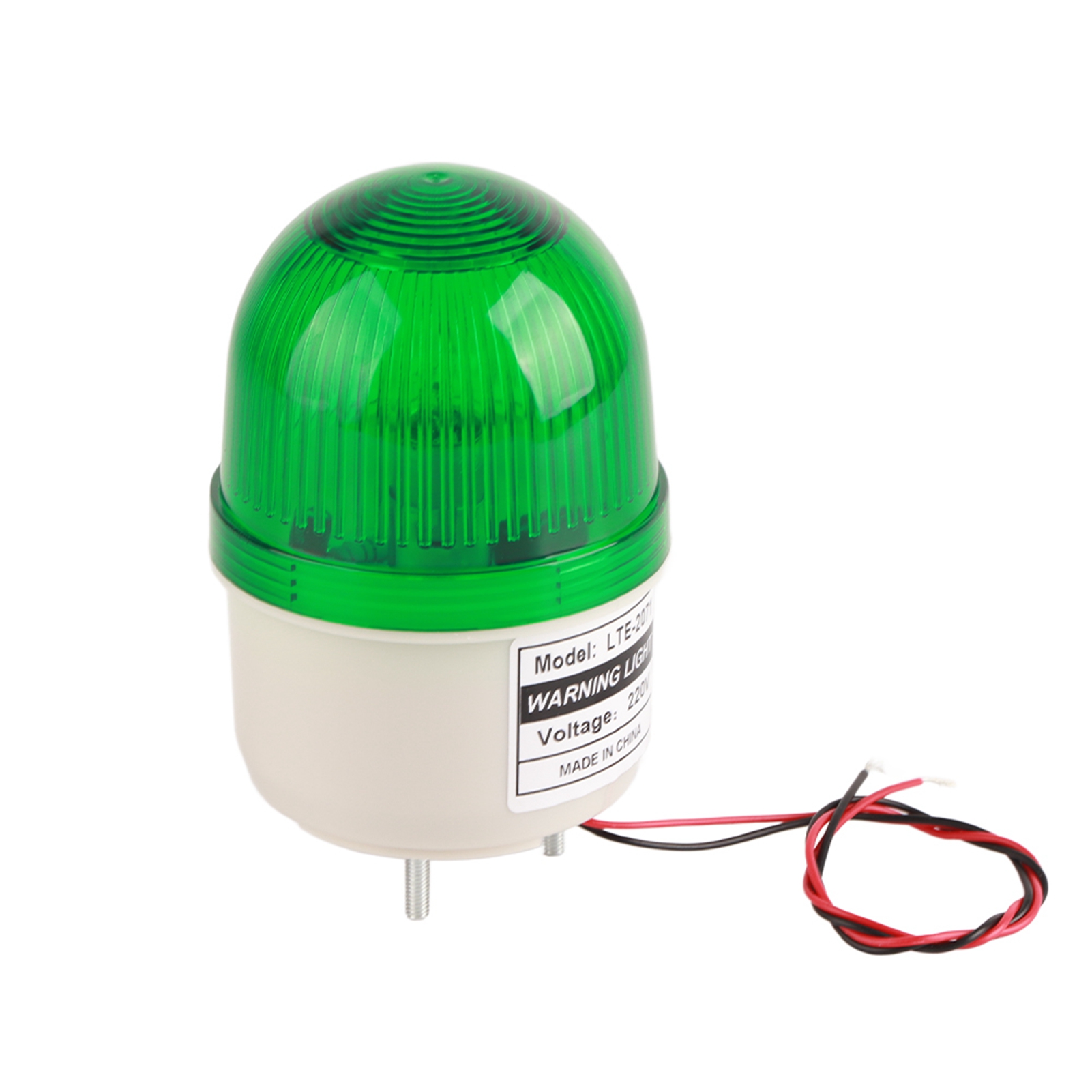 15-w-led-blitzleuchte (220 V Wechselstrom), Grünes Blinklicht Für Industrielle Werkzeugmaschinen, Warnsignal, 1 Stück