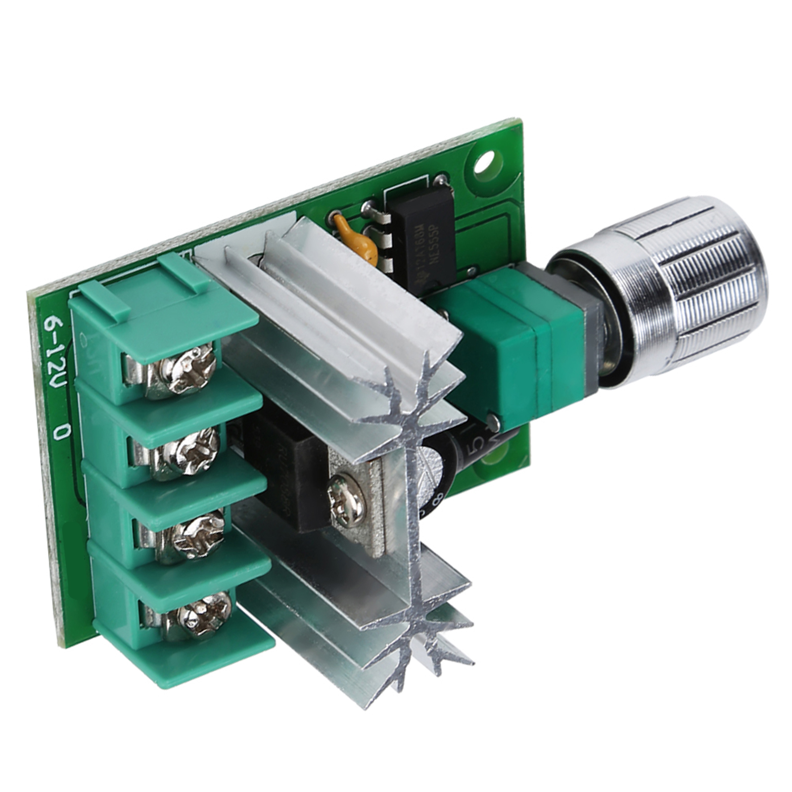 6v-12v 6a Pwm-drehzahlregler Für Gleichstrommotoren, Stufenloser Leistungsregler, Hochleistungs-steuerschalter