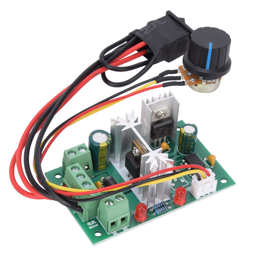 Dc-motor-drehzahlregler 6-30v Pwm Ein/aus-einstellung 6a