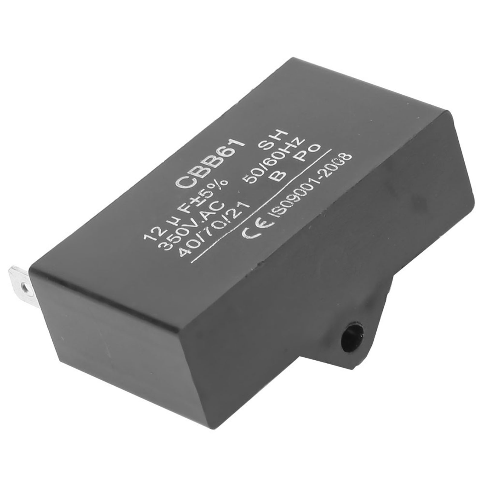 Cbb61 12µf 350vac Kondensator Für Anlassermotoren, Generatoren, Benzinmotoren Und Klimaanlagen