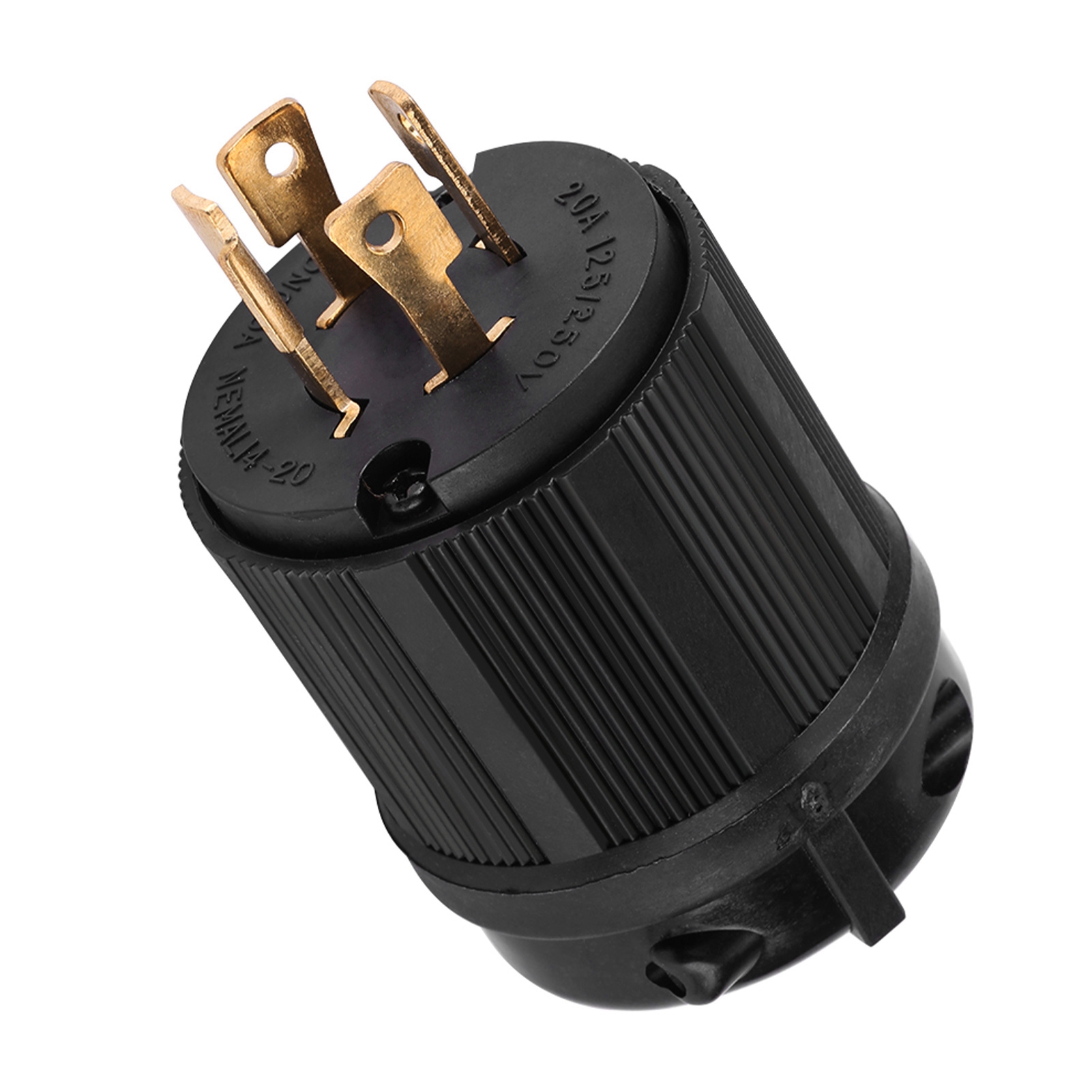 L14-20p 125v/250v 20a Stecker, 4-poliger Drehstecker, Amerikanischer Industriestecker