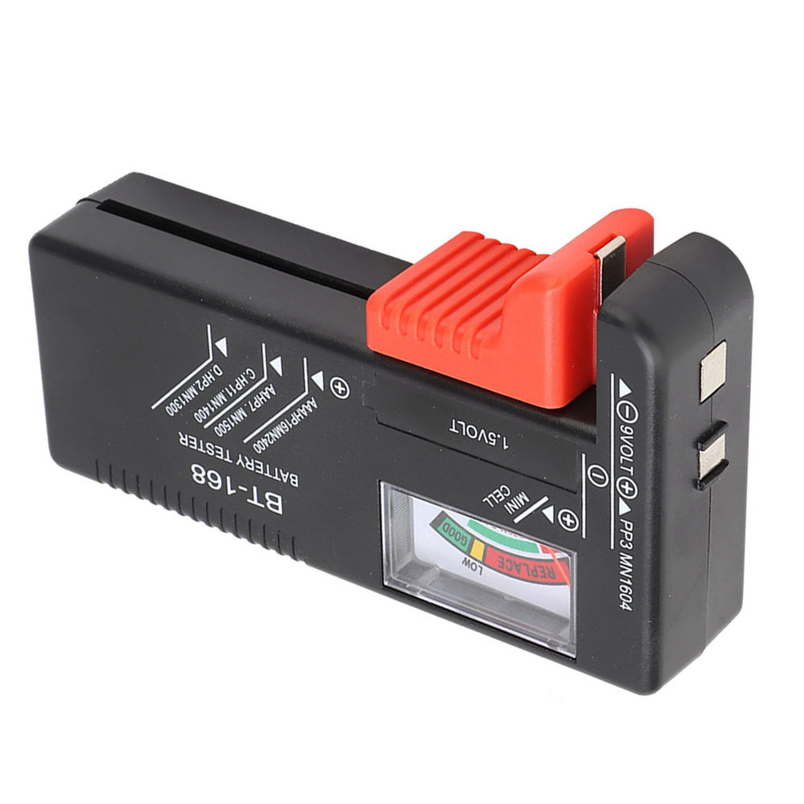 Bt-168 Digitaler Batteriekapazitätstester Für 1,5-v-, Aa-, Aaa- Und 9-v-batterien, Präzisionsvoltmeter