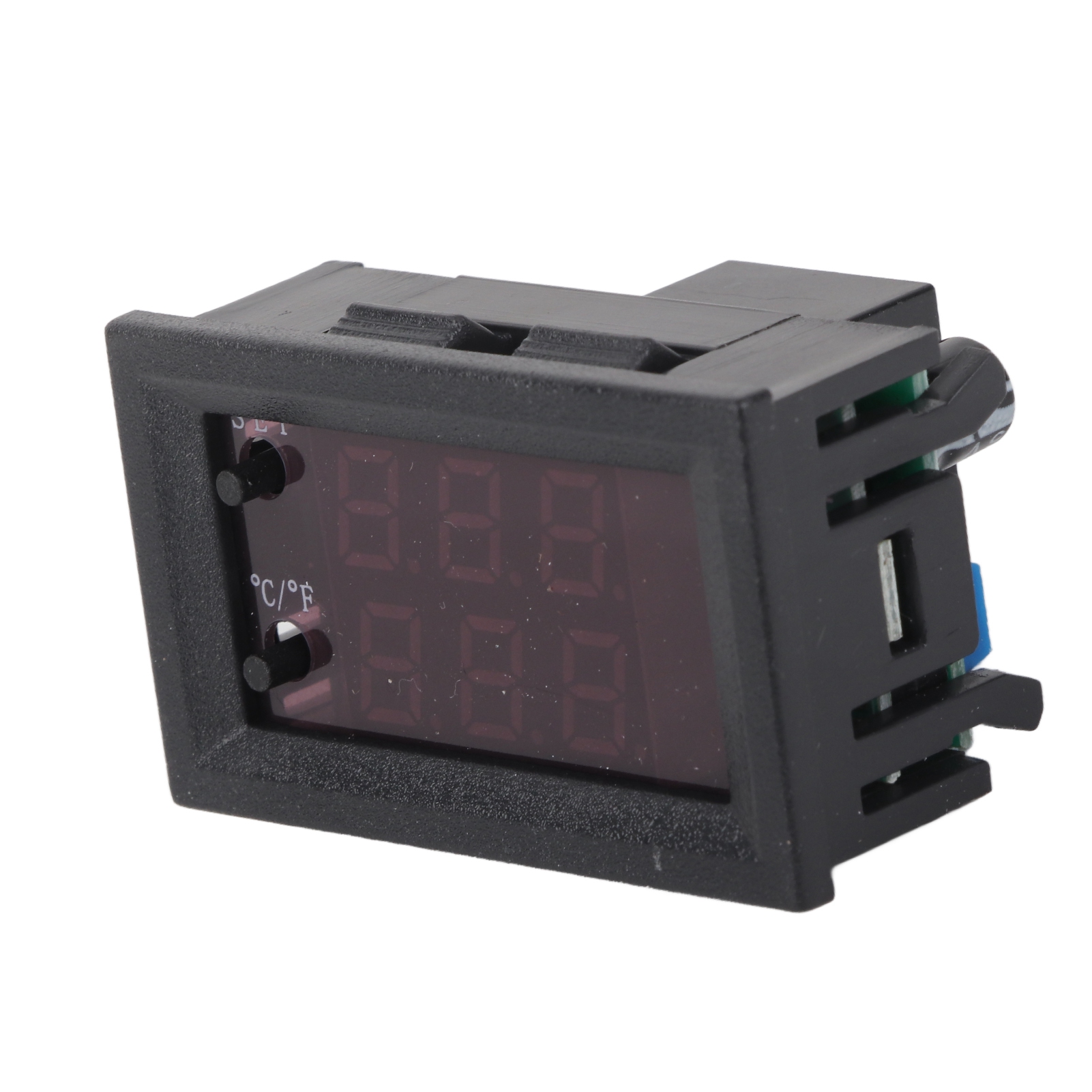 Digitales Thermostat Mit Digitalanzeige, Temperaturregler Mit 12-v-dc-sensor