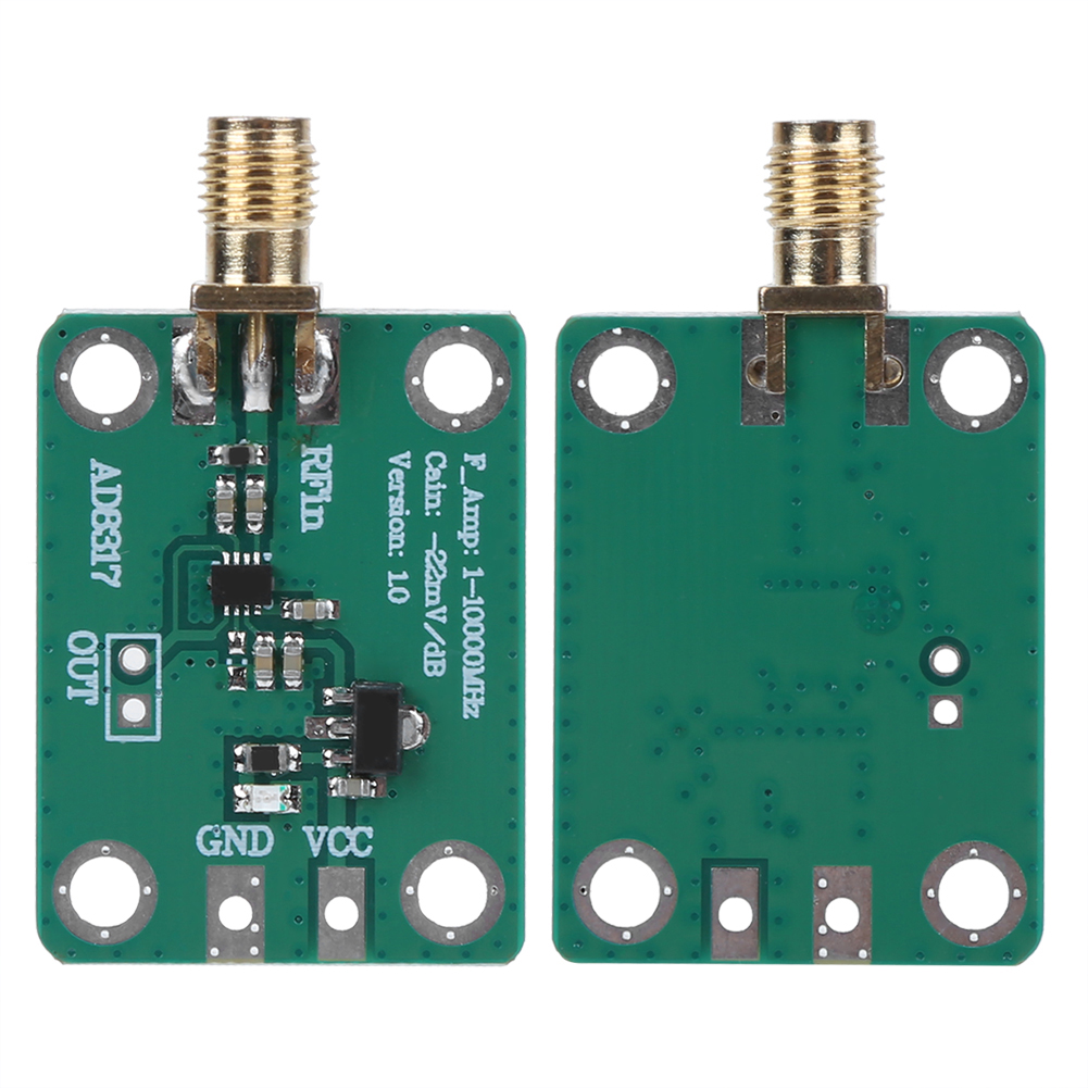 Logarithmischer Rf-detektor Ad8317, Leistungsmesser Mit Logarithmusausgang, 1m-10000mhz-controller, Hochfrequenz-signalerkennungsmodul.