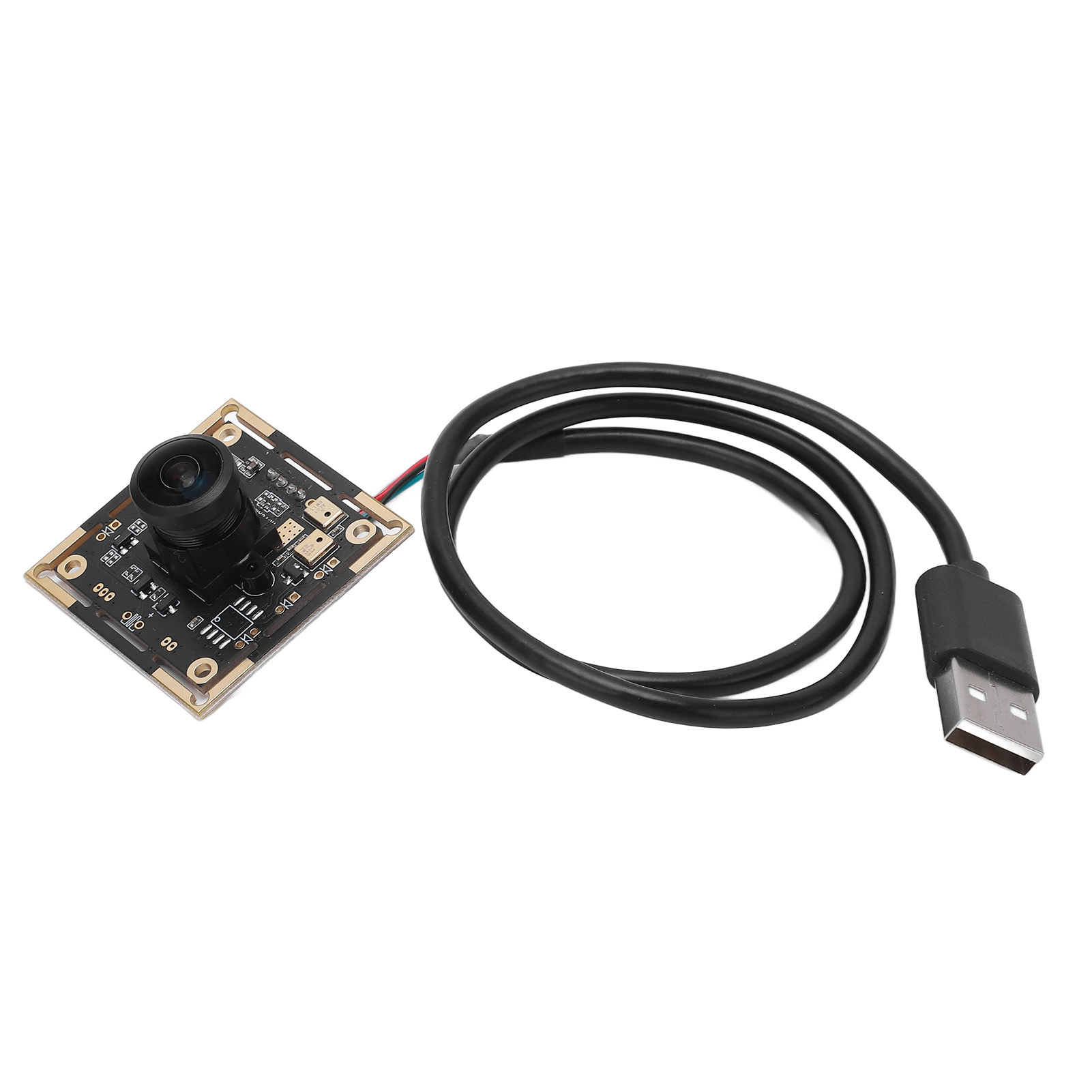 2-megapixel-usb-kameramodul, Schwarz, 1080p, 30 Bilder/sek., Gesichtserkennung, Manueller Fokus