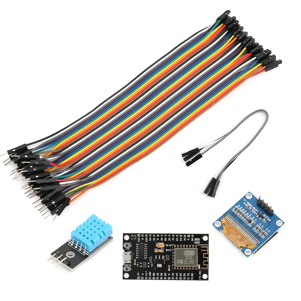 Esp8266 Wifi Starterkit Mit 0,96-zoll-bildschirm, Sensormodul Für Android-entwicklungsboard, Komplettset
