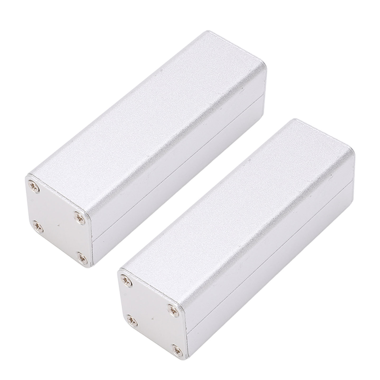 Elektronikprojektgehäuse Aus Aluminiumlegierung, 2 Stück, Schaltschrank Für Industrieanlagen, Robustes Schutzgehäuse.