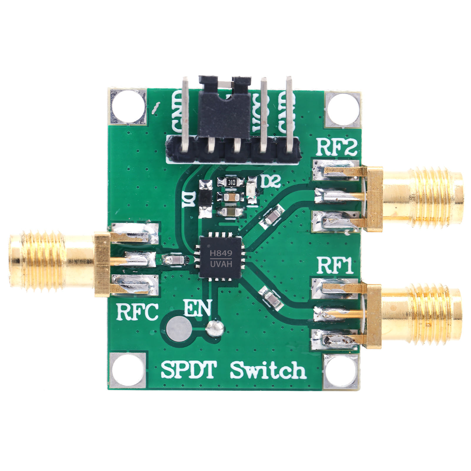 Hf-schaltmodul 3-5v Spdt 50ω Sma, Zweiwegeplatine Hmc849, 50 Ohm Eingangs-/ausgangsschnittstelle, Hochfrequenzschalter Für Funkanwendungen.