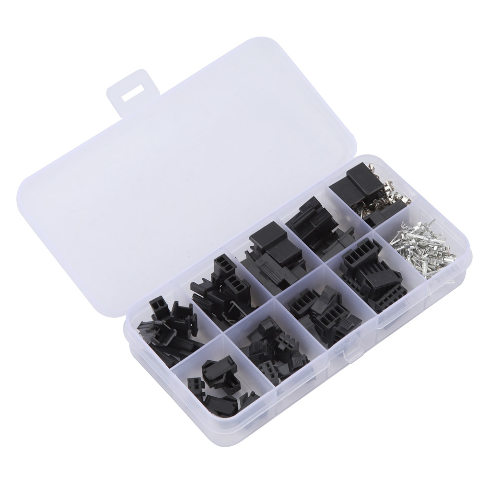 Packung Mit 200 Sm 2/3/4/5-poligen Steckern/buchsen Mit Buchsen Und Jumperkabeln